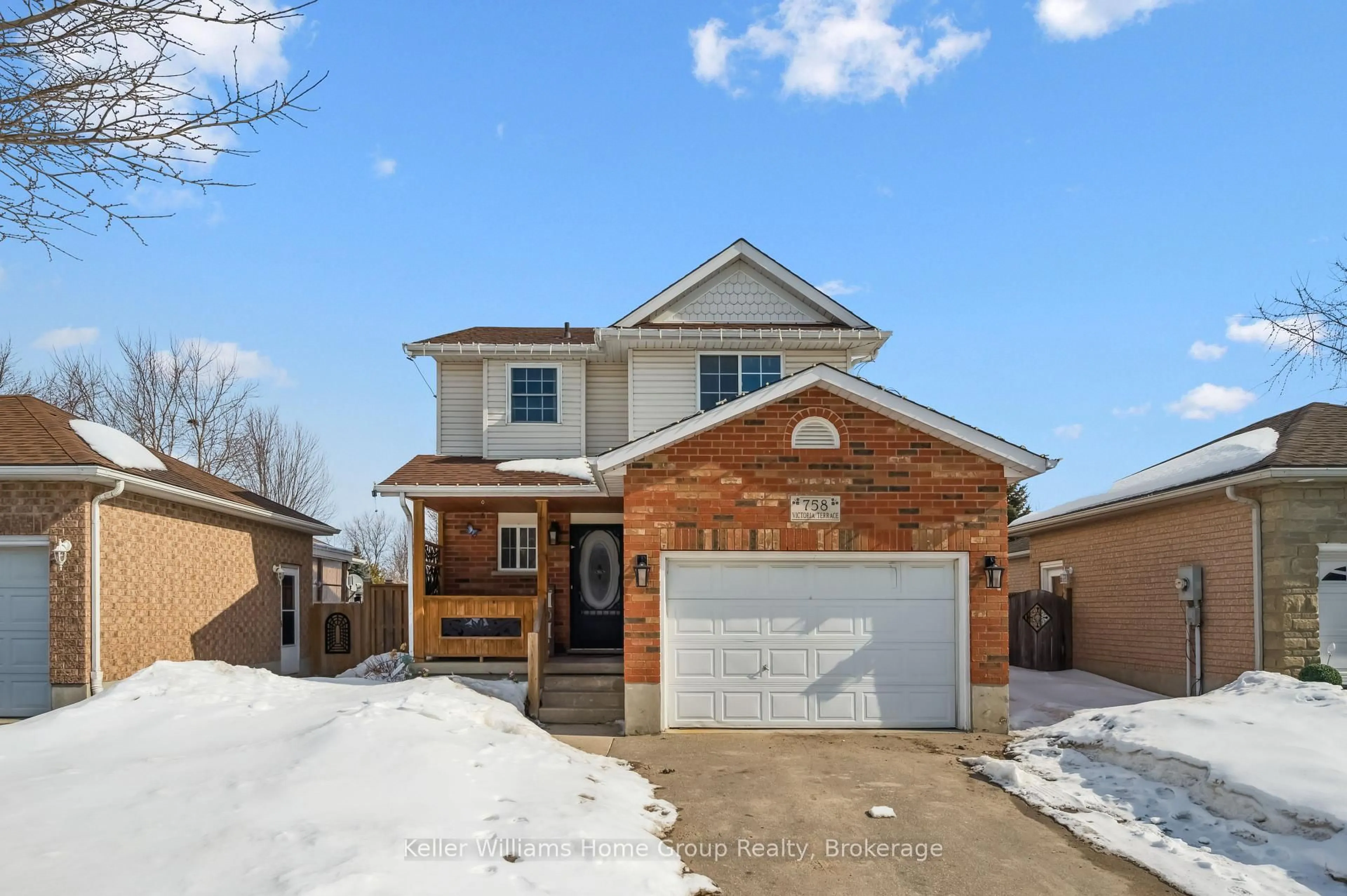 Home with brick exterior material, street for 758 Victoria Terr, Centre Wellington Ontario N1M 3E7