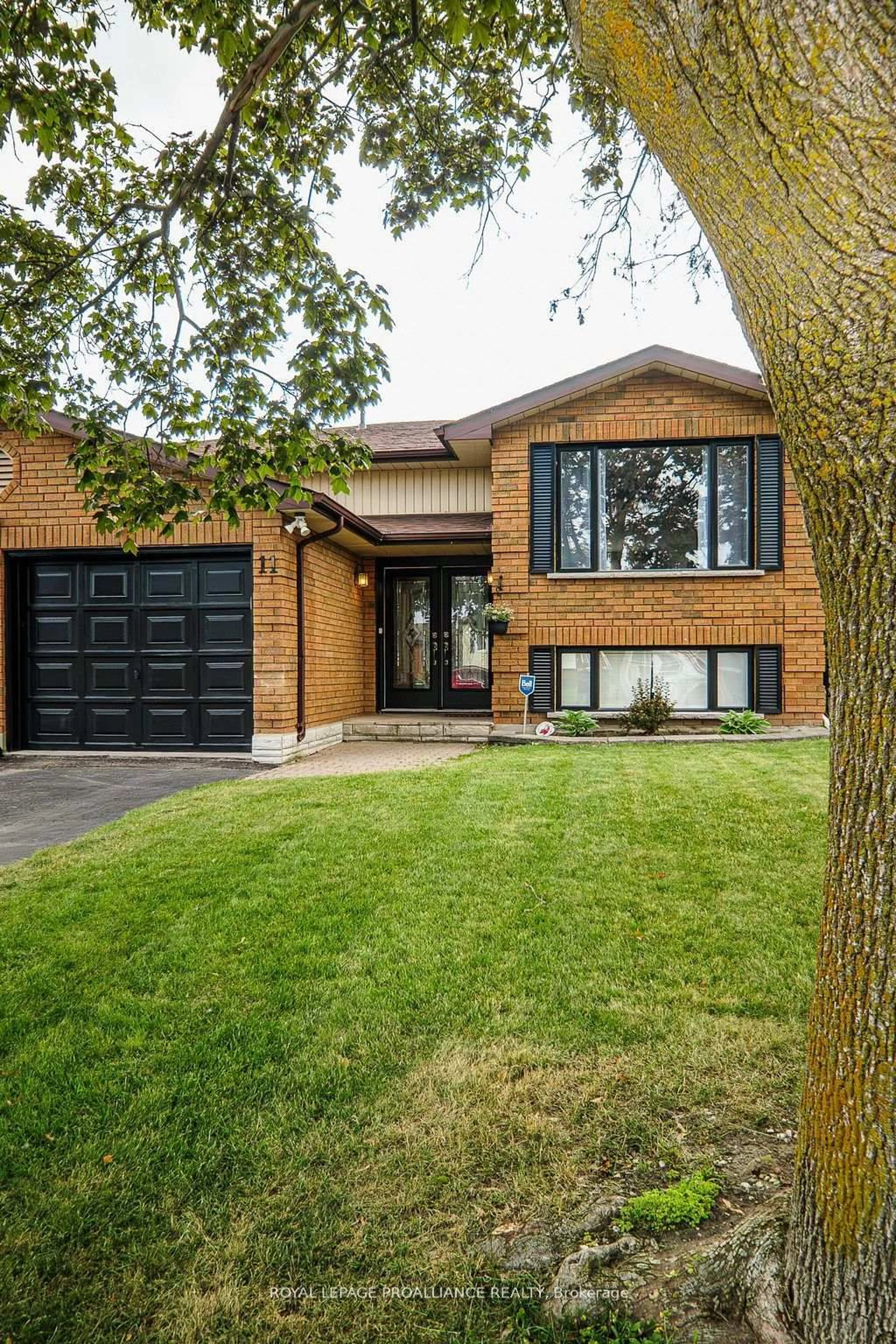 Home with brick exterior material, street for 11 Springbrook Cres, Belleville Ontario K8P 5B7