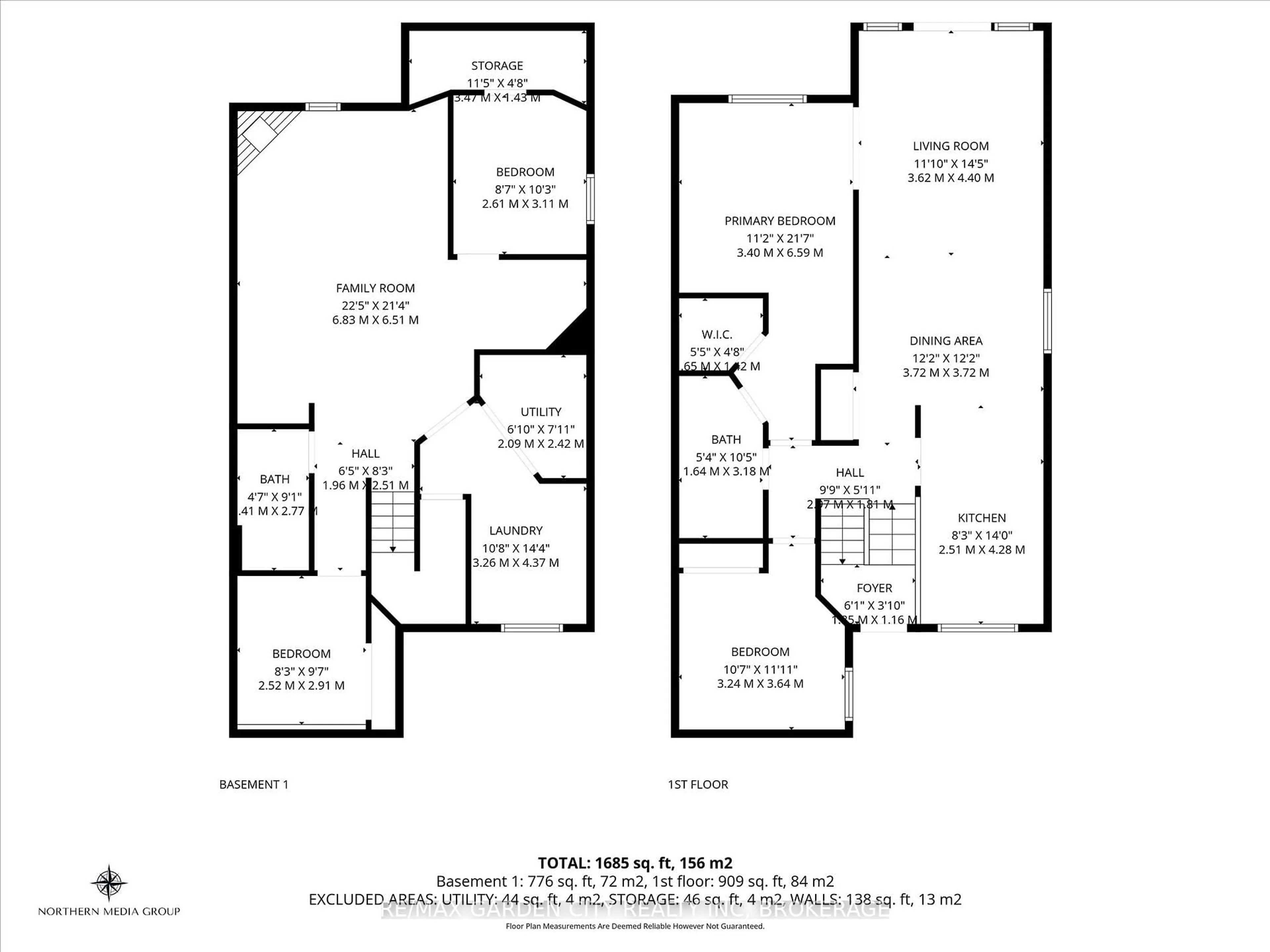 Floor plan for 11 Jefferson Crt, Welland Ontario L3C 7G5