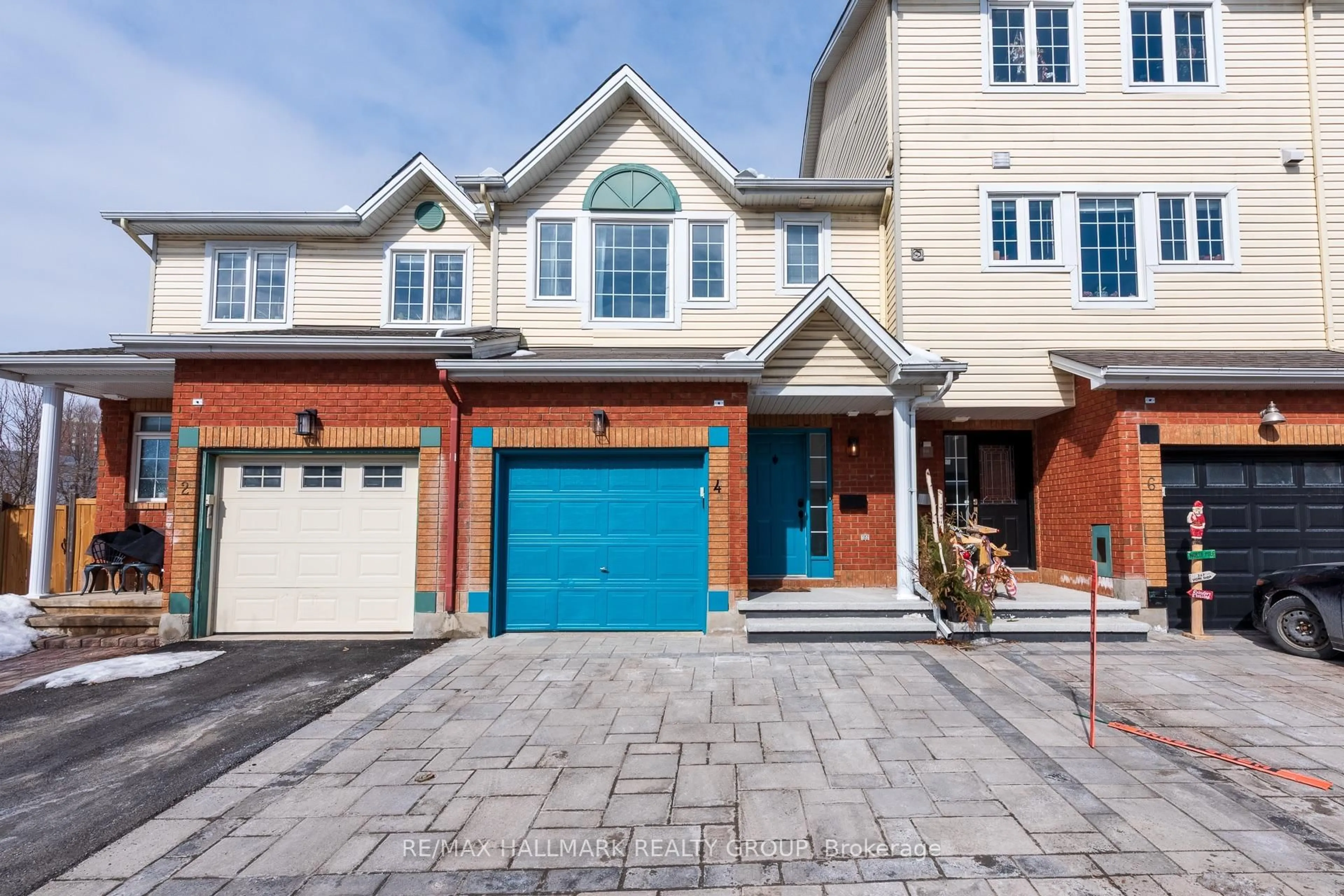 Home with brick exterior material, street for 201 Station Blvd #4, Ottawa Ontario K1G 6N8