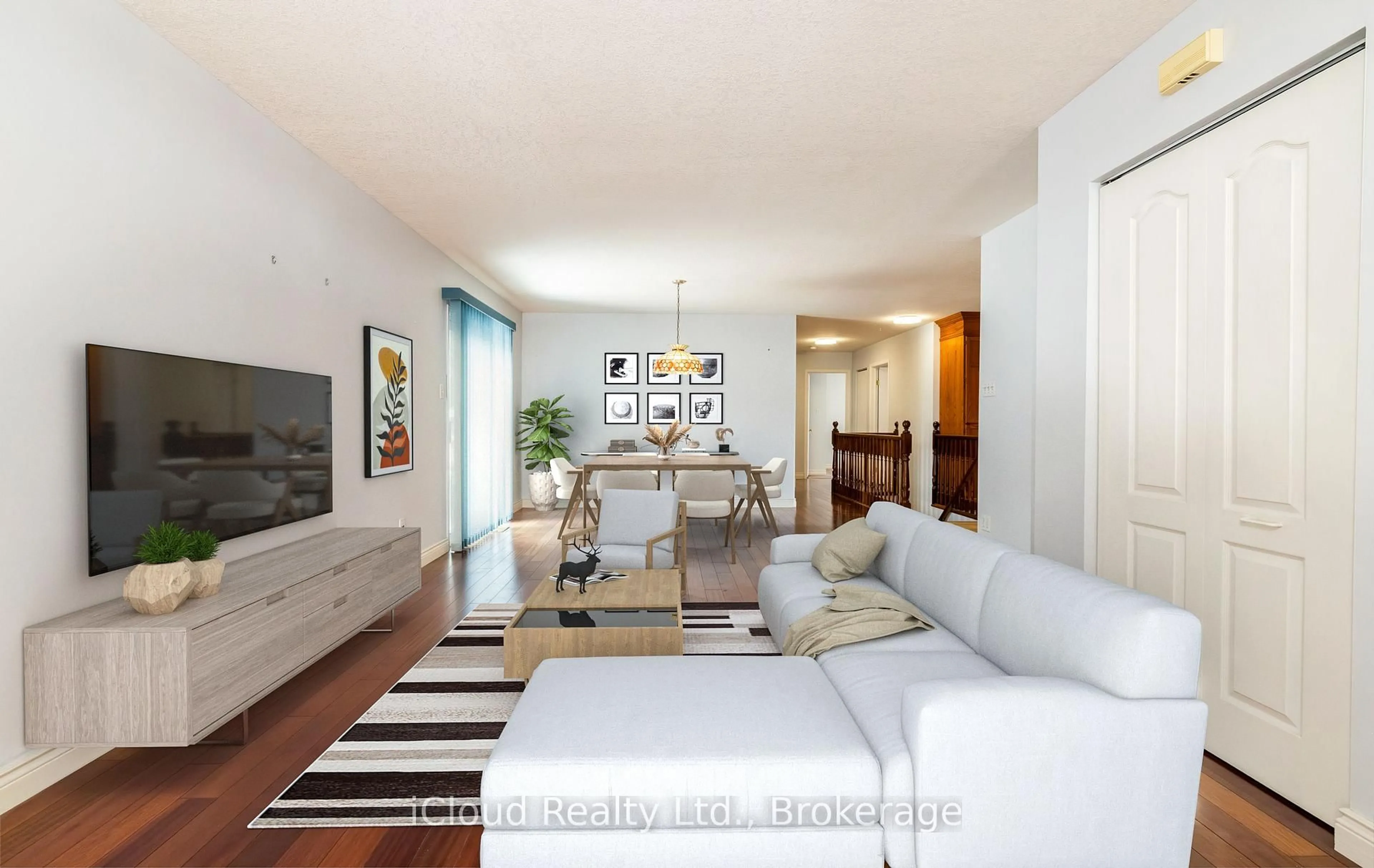 Living room with furniture, unknown for 617 Trico Dr, Cambridge Ontario N3H 5P2