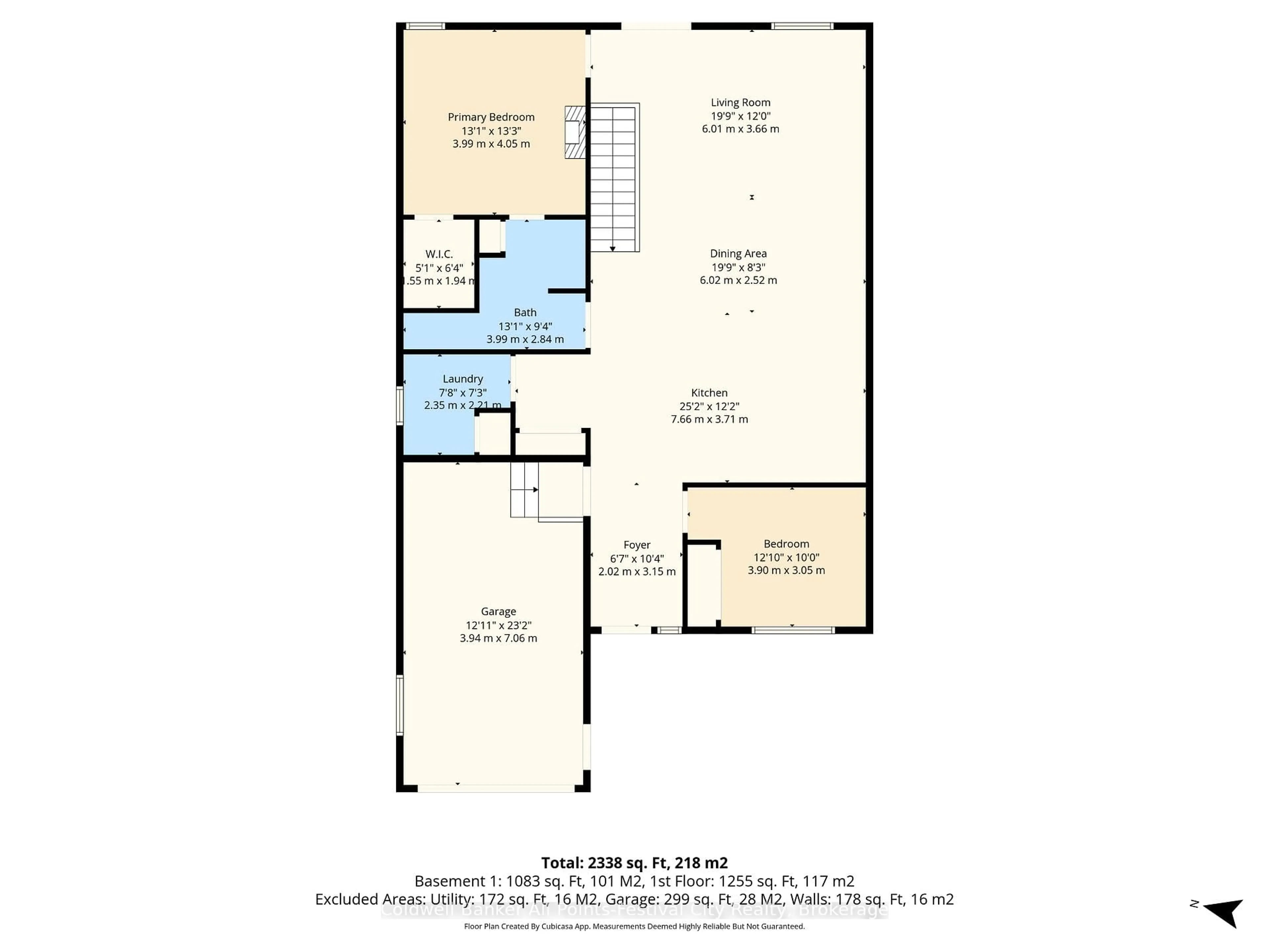 Floor plan for 184 Toronto Blvd, Huron East Ontario N0M 1L0