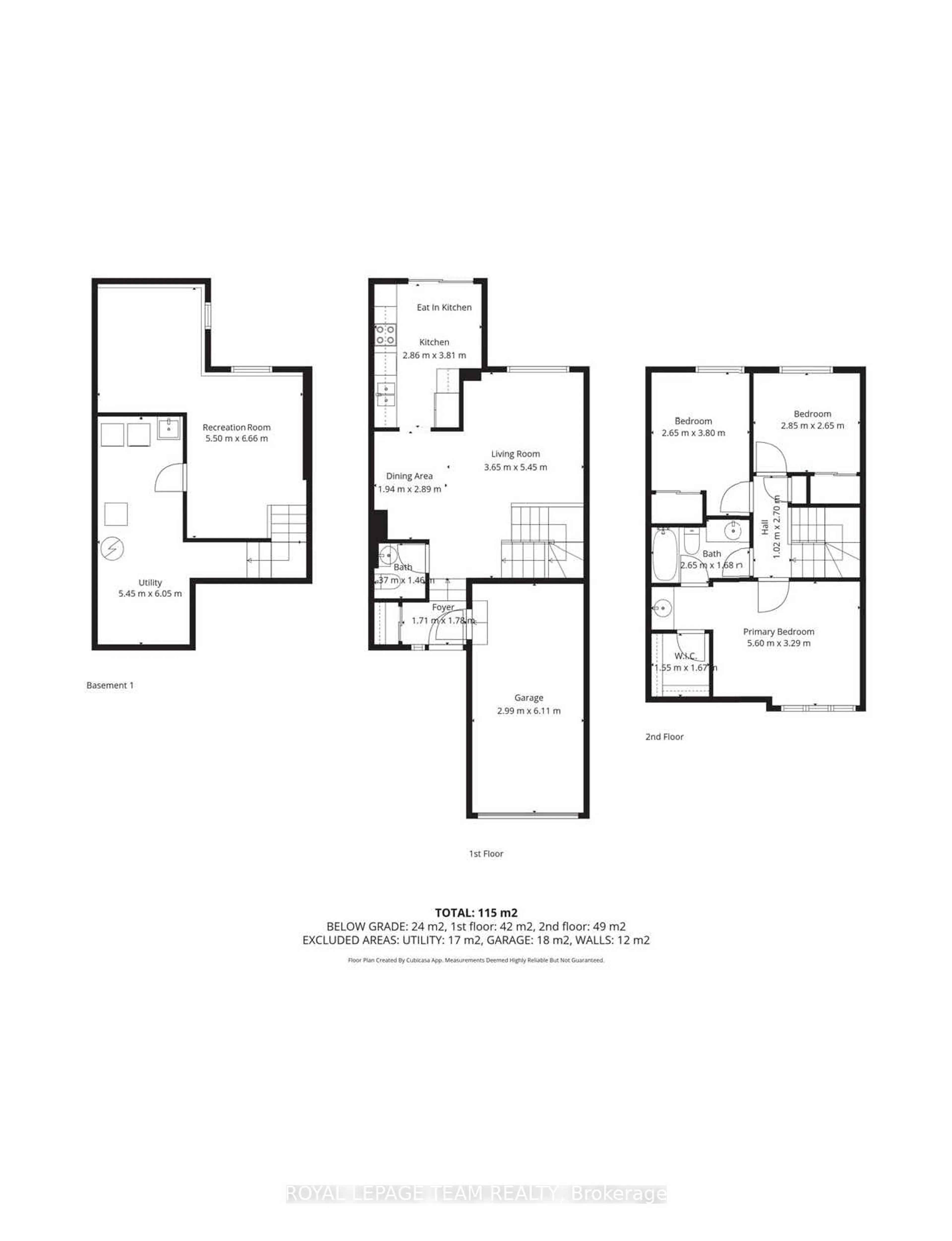 Floor plan for 48 JACKMAN Terr, Ottawa Ontario K2L 4E1