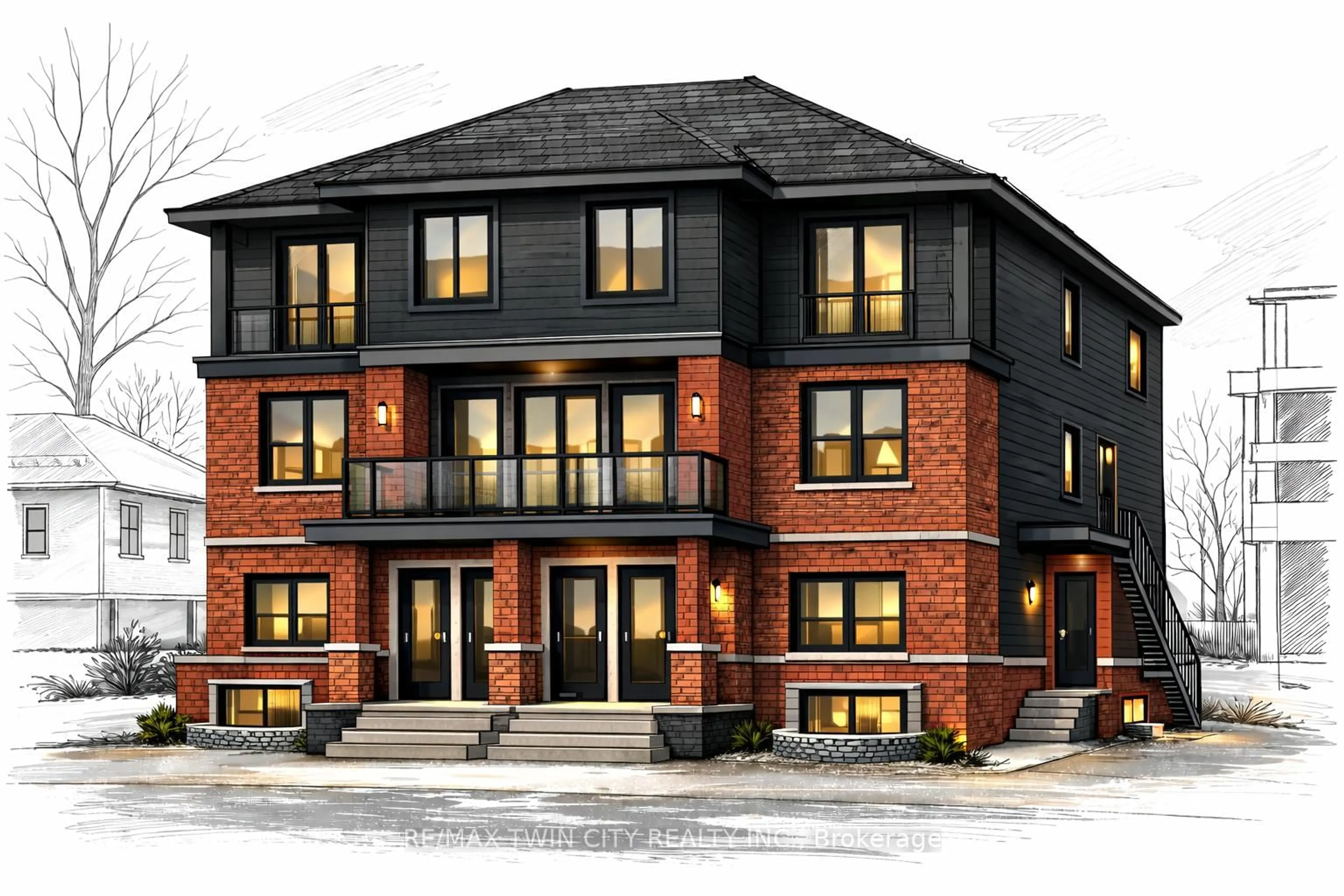 Home with brick exterior material, building for 82 BASE LINE Rd, London South Ontario N6J 1V2