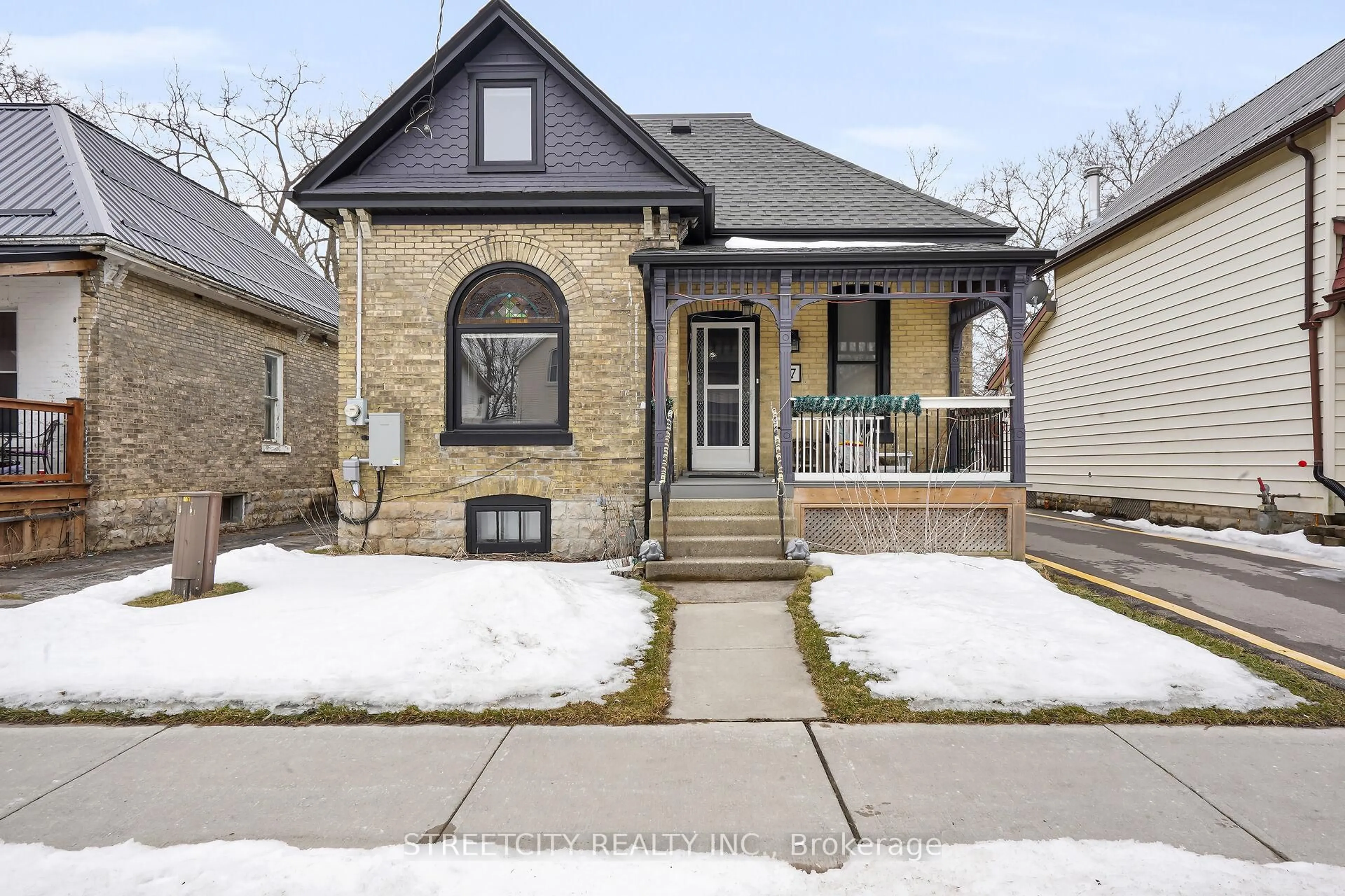 Home with brick exterior material, street for 7 Myrtle St, St. Thomas Ontario N5R 2E6