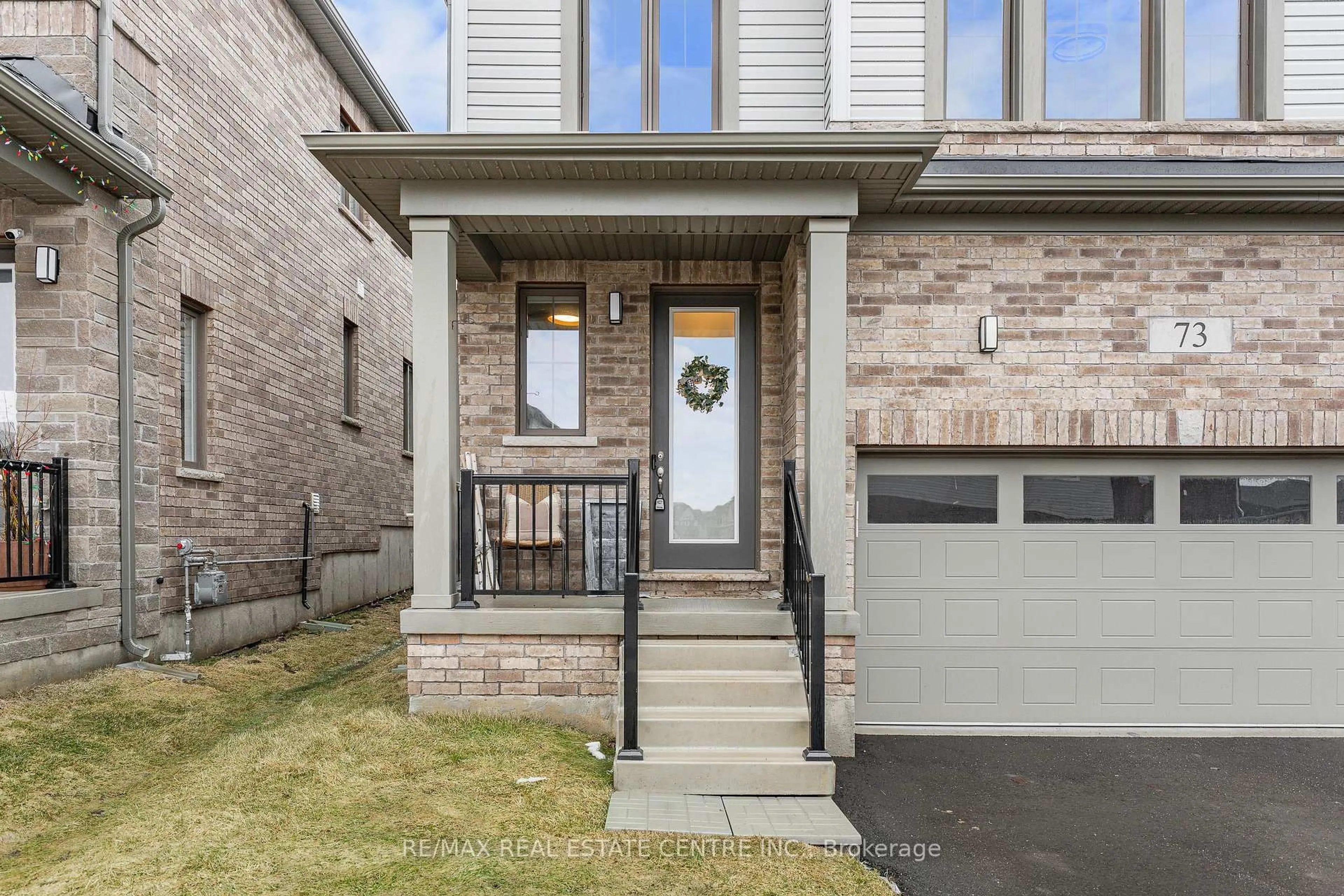 Home with brick exterior material, street for 73 Mary Watson St, North Dumfries Ontario N0B 1E0