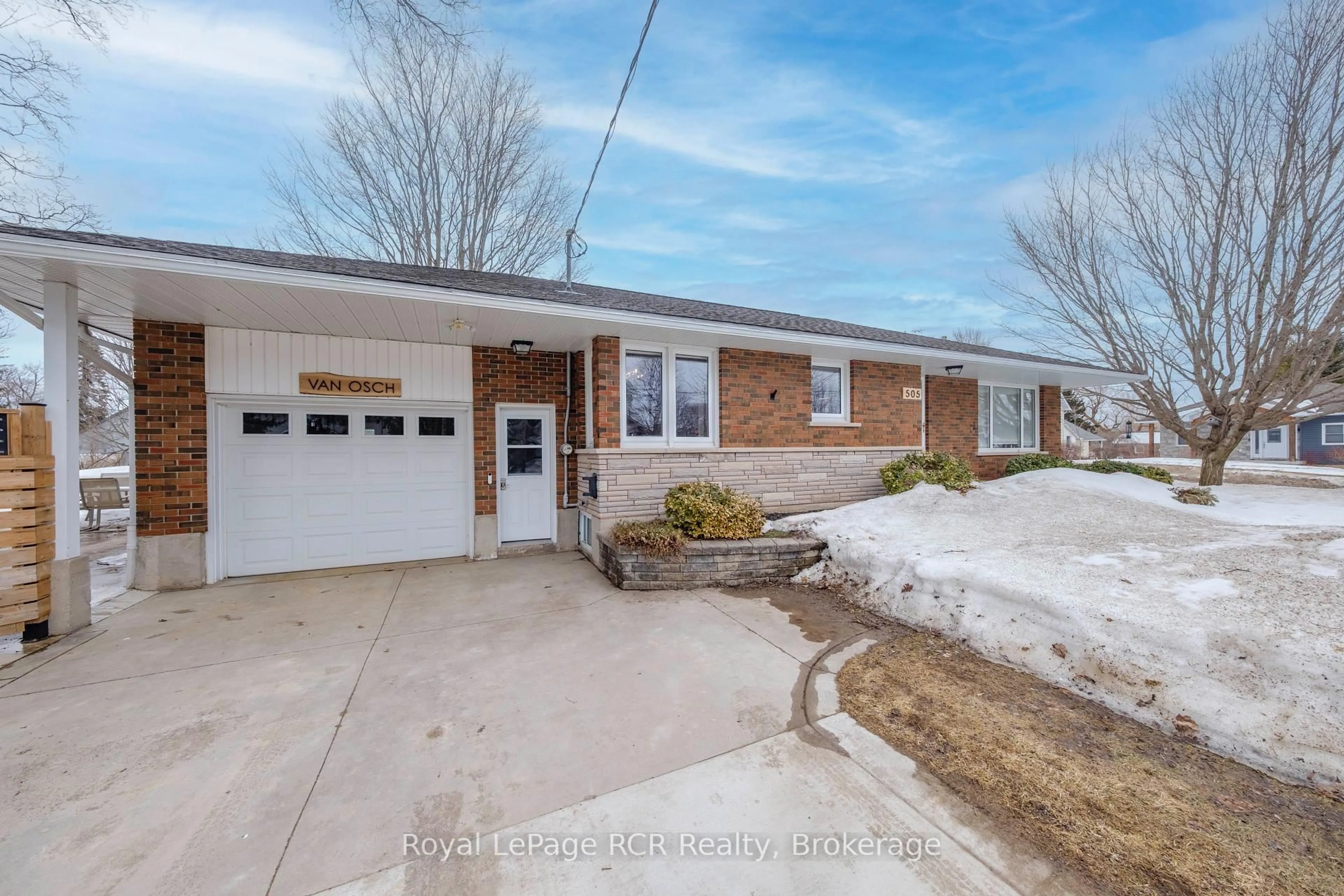 Home with brick exterior material, street for 505 Wheeler St, Huron-Kinloss Ontario N0G 2H0