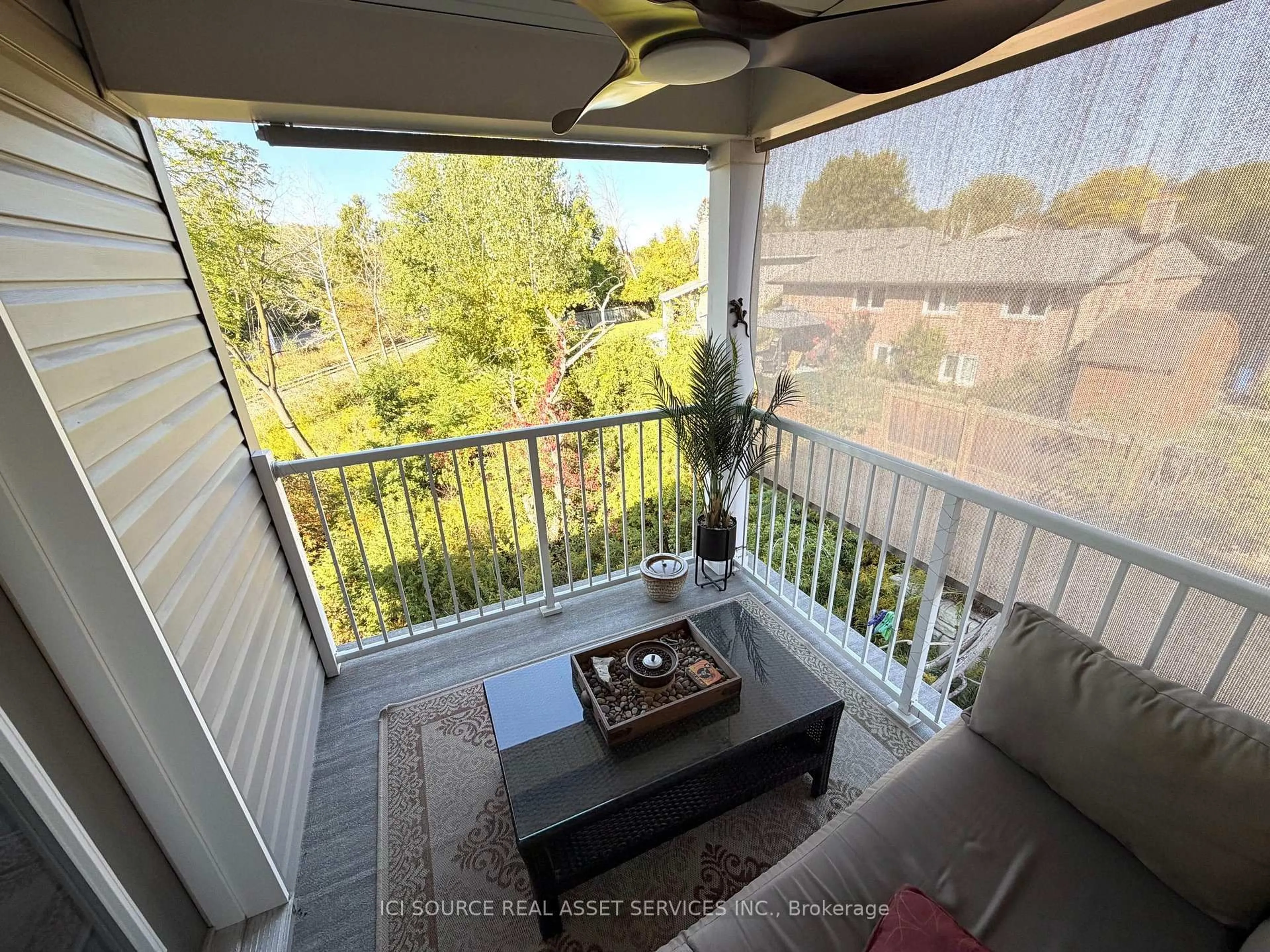 Balcony in the apartment, water/lake/river/ocean view for 24 Morrison Rd #A13, Kitchener Ontario N2A 0L1