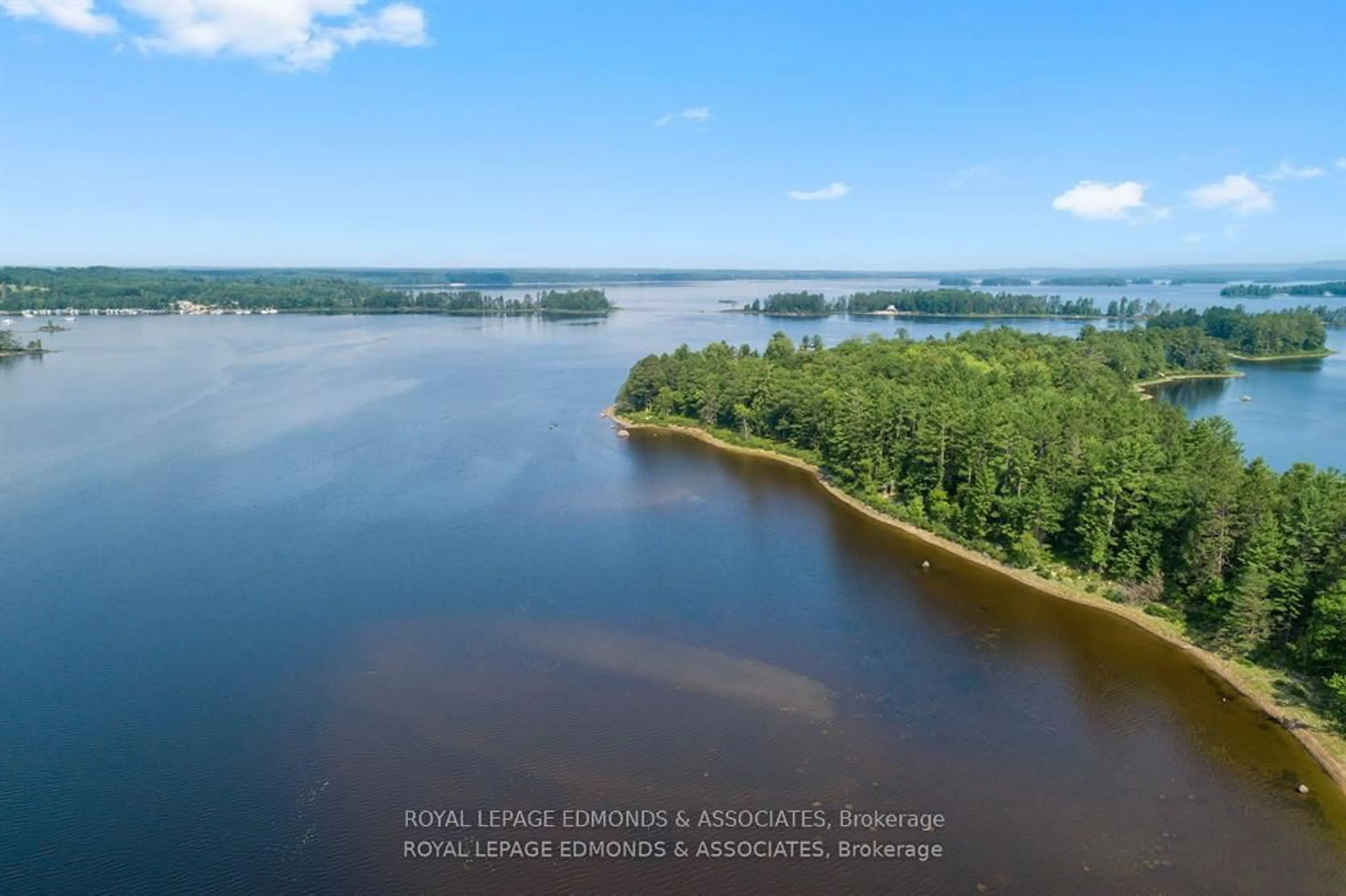 A pic from outside/outdoor area/front of a property/back of a property/a pic from drone, water/lake/river/ocean view for 0 Wabewawa Island, Petawawa Ontario K8H 1Z1