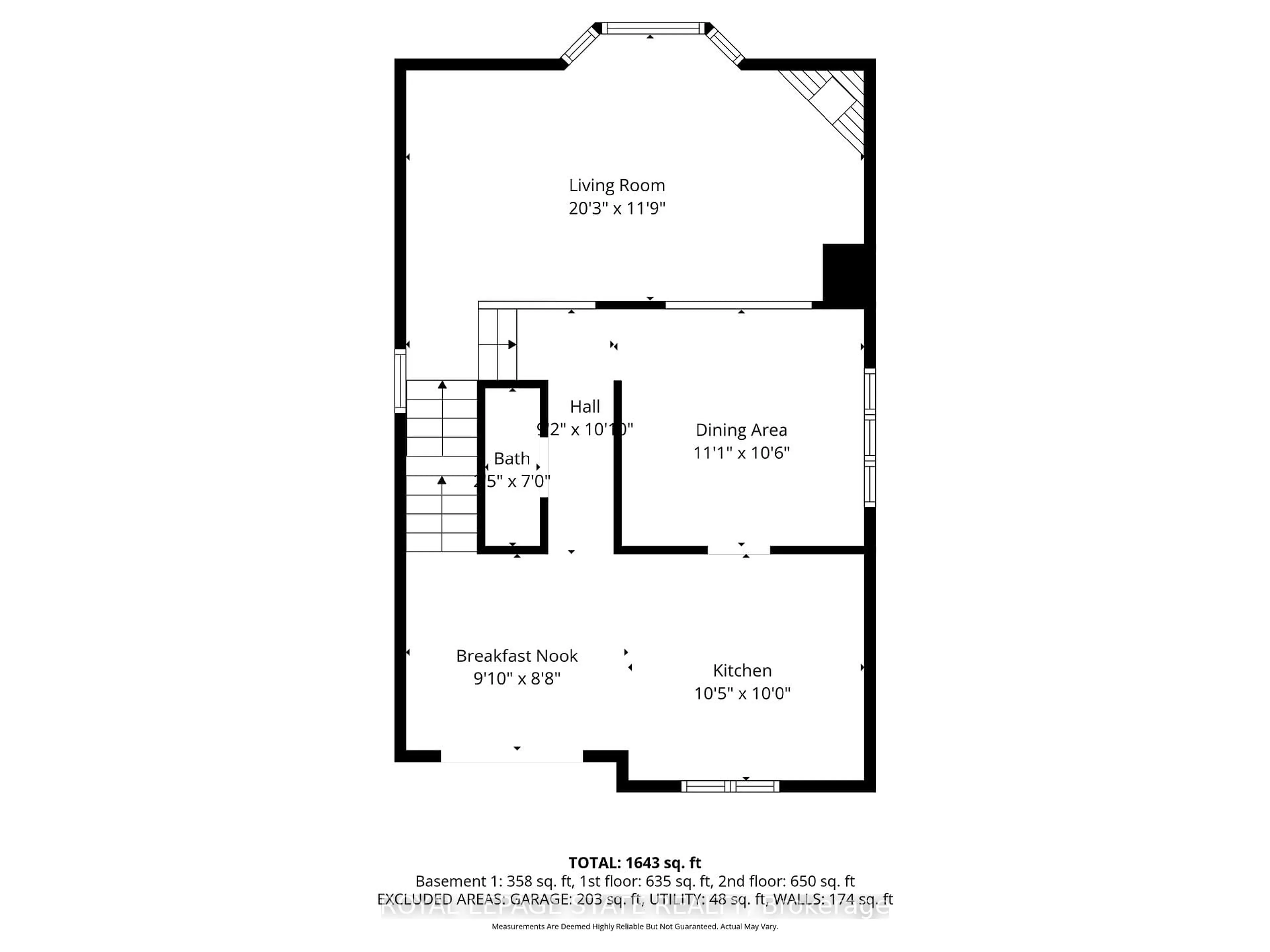 Floor plan for 1983 Main St #15, Hamilton Ontario L8S 4R3