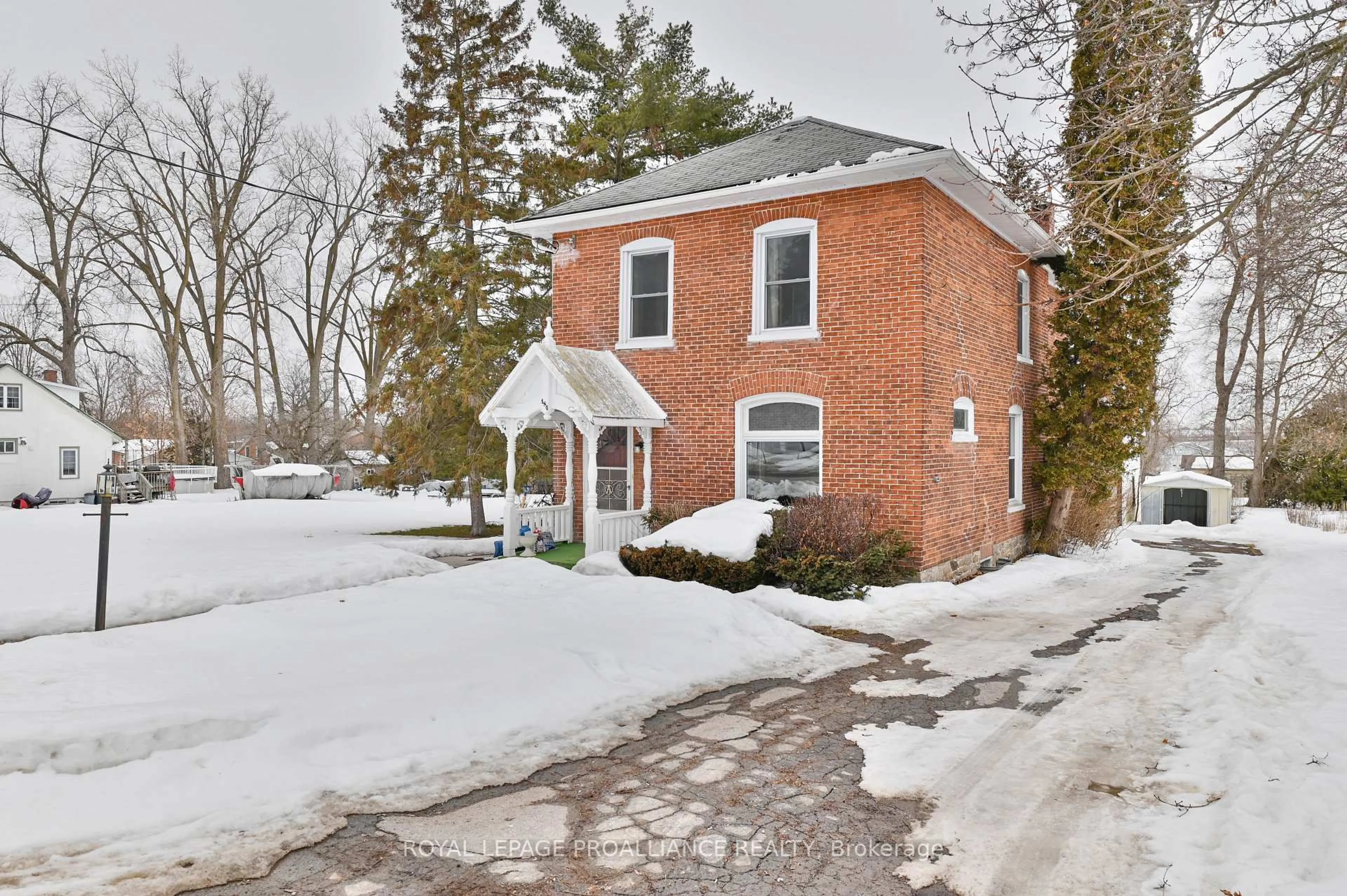 Home with brick exterior material, street for 184 Edward St, Stirling Ontario K0K 3E0