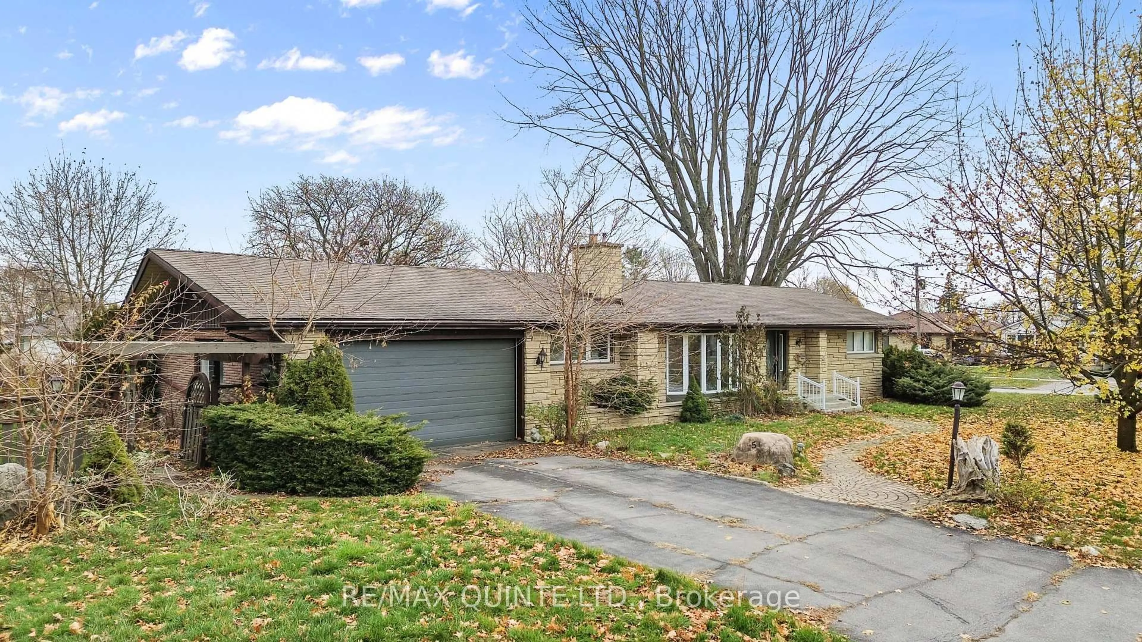 Home with brick exterior material, street for 5 Stanley Park Dr, Belleville Ontario K8N 4N1