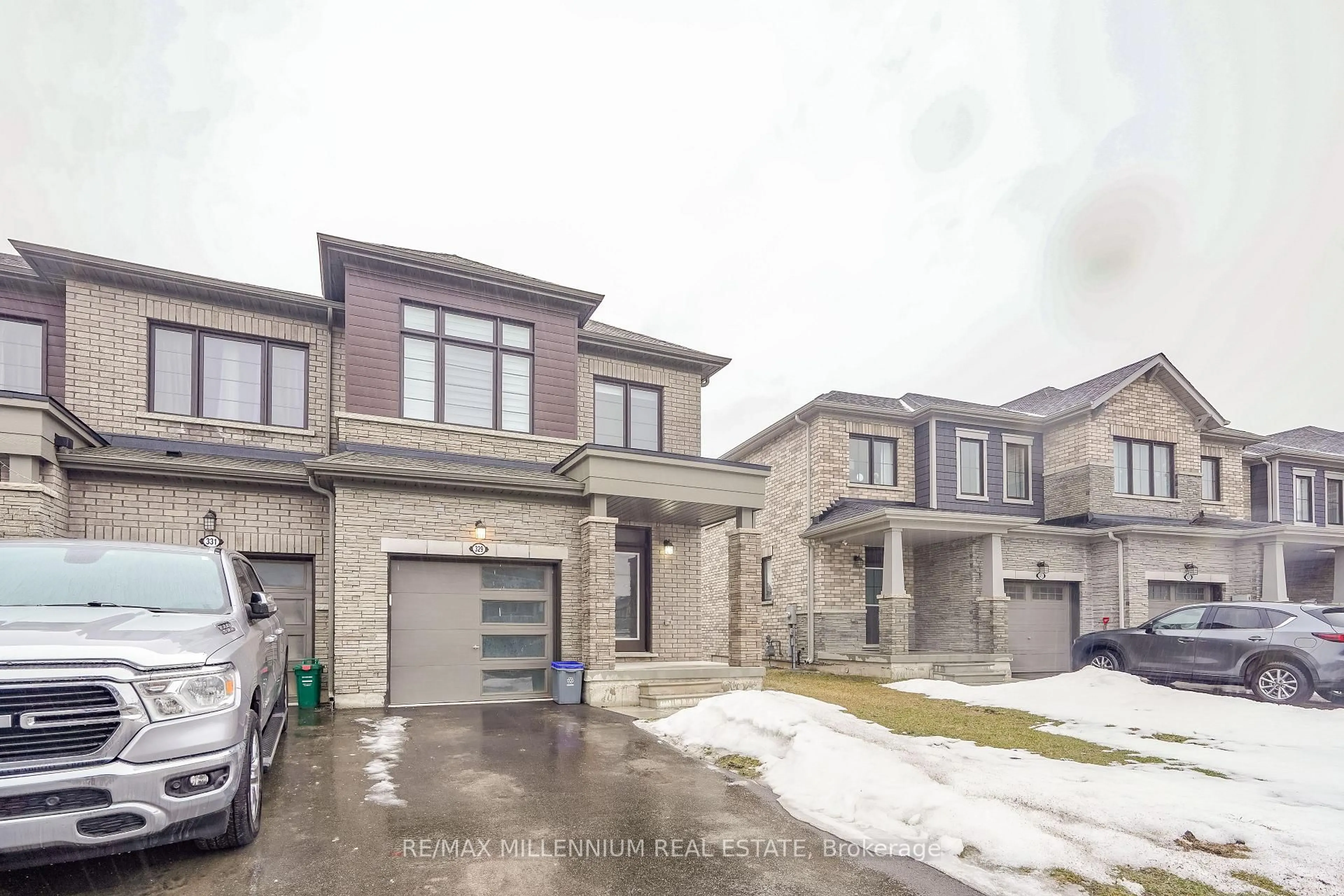 Home with brick exterior material, street for 329 Vanilla Tr, Thorold Ontario L2V 0K8