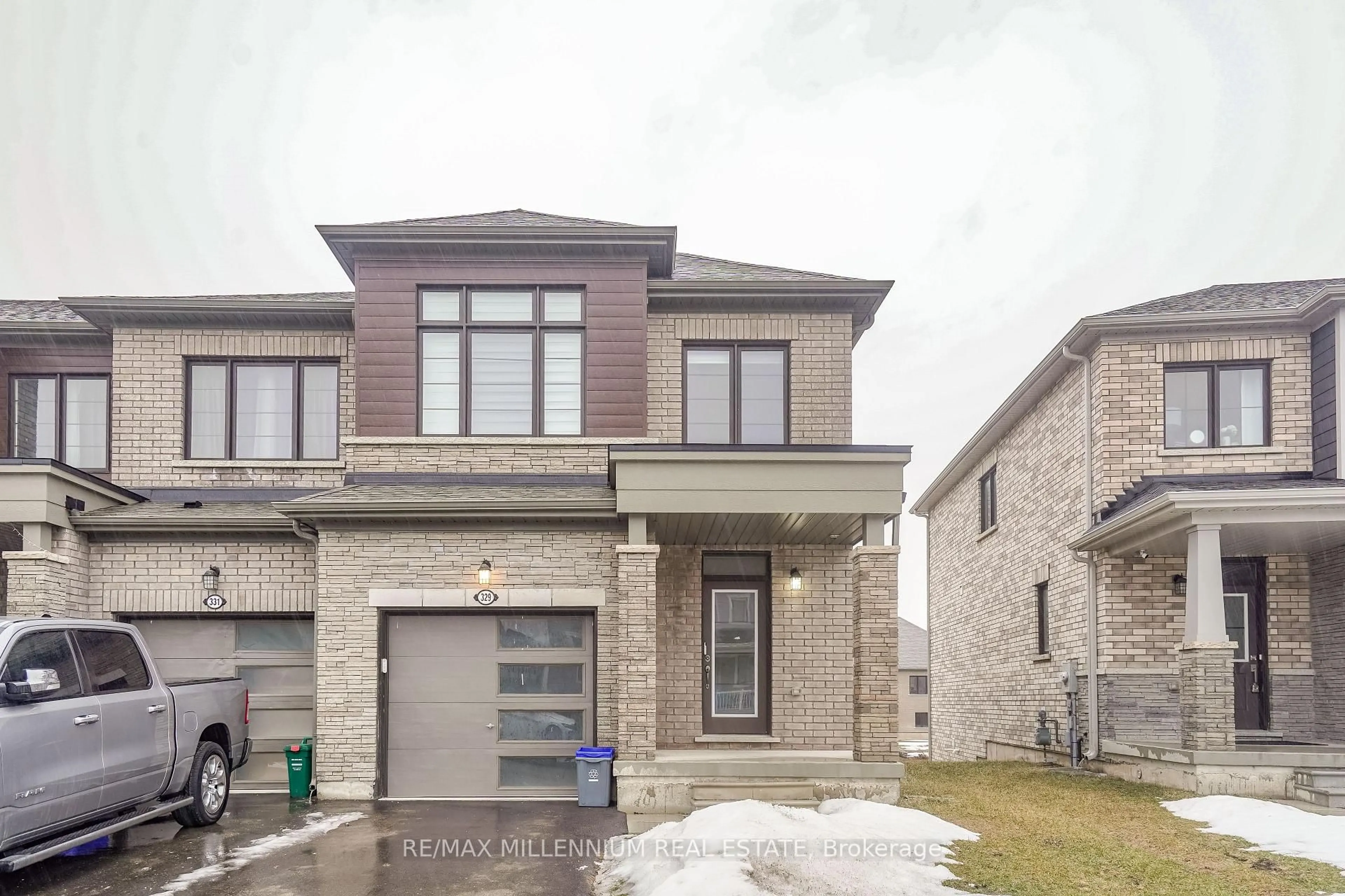 Home with brick exterior material, street for 329 Vanilla Tr, Thorold Ontario L2V 0K8