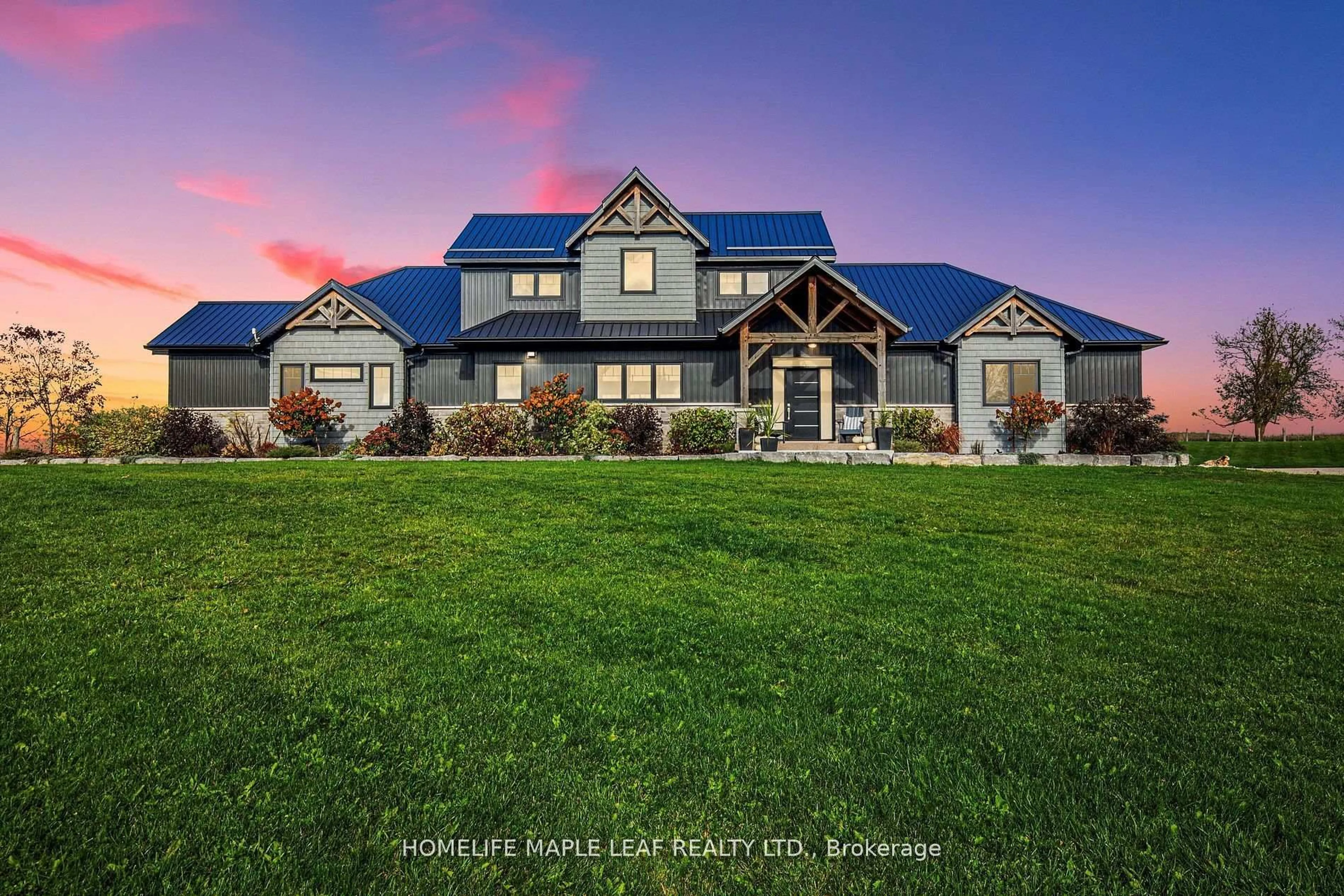 A pic from outside/outdoor area/front of a property/back of a property/a pic from drone, mountain view for 585437 County Rd #17, Melancthon Ontario L9V 1Z1