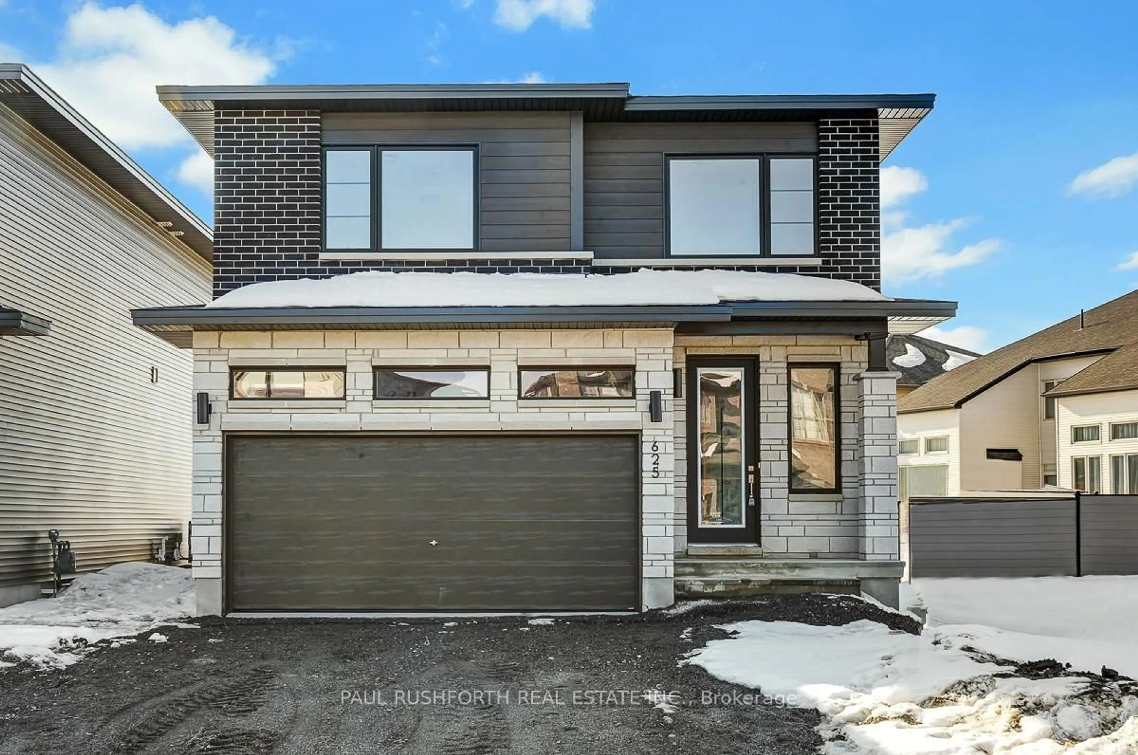 Home with brick exterior material, street for 625 Miikana Rd, Ottawa Ontario K1X 0G5