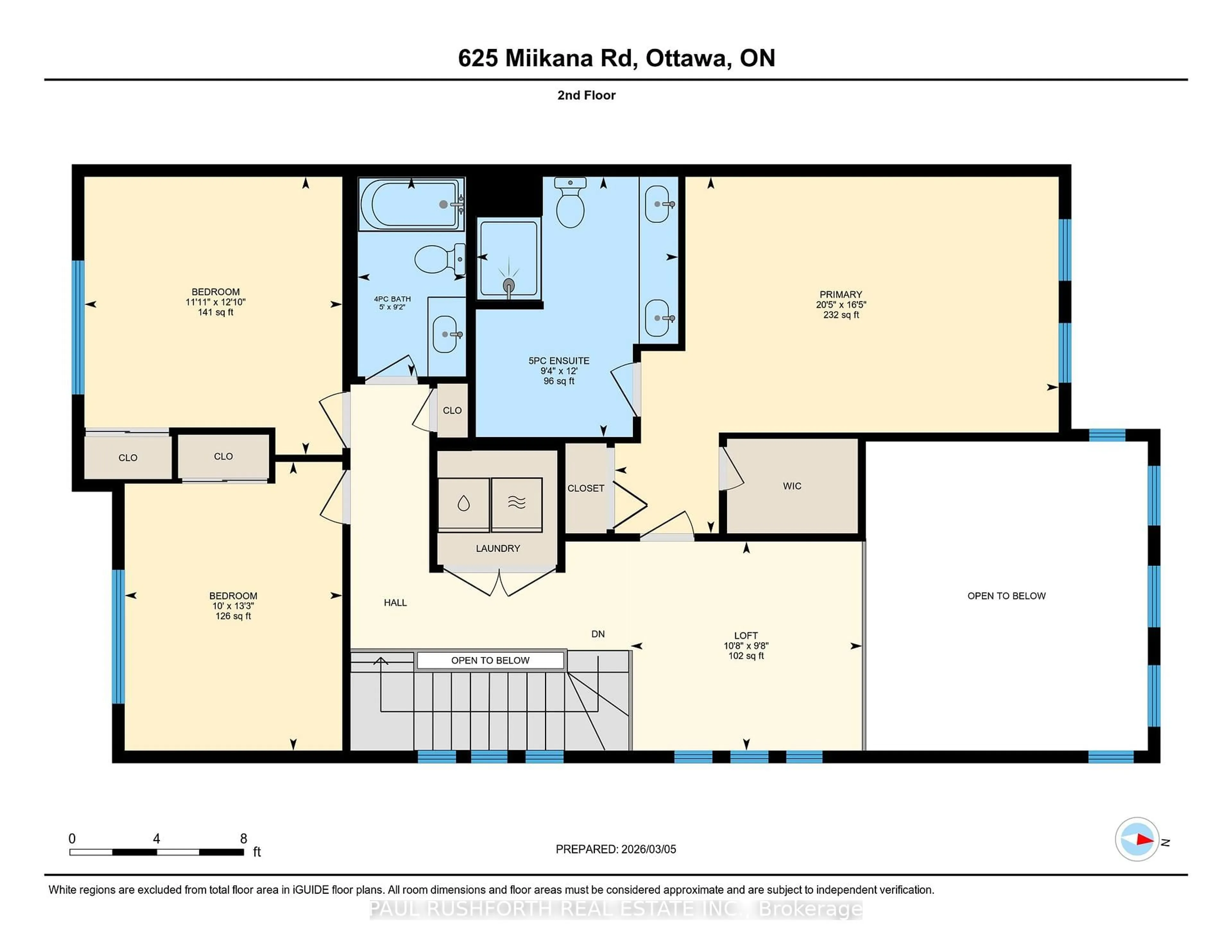 Floor plan for 625 Miikana Rd, Ottawa Ontario K1X 0G5