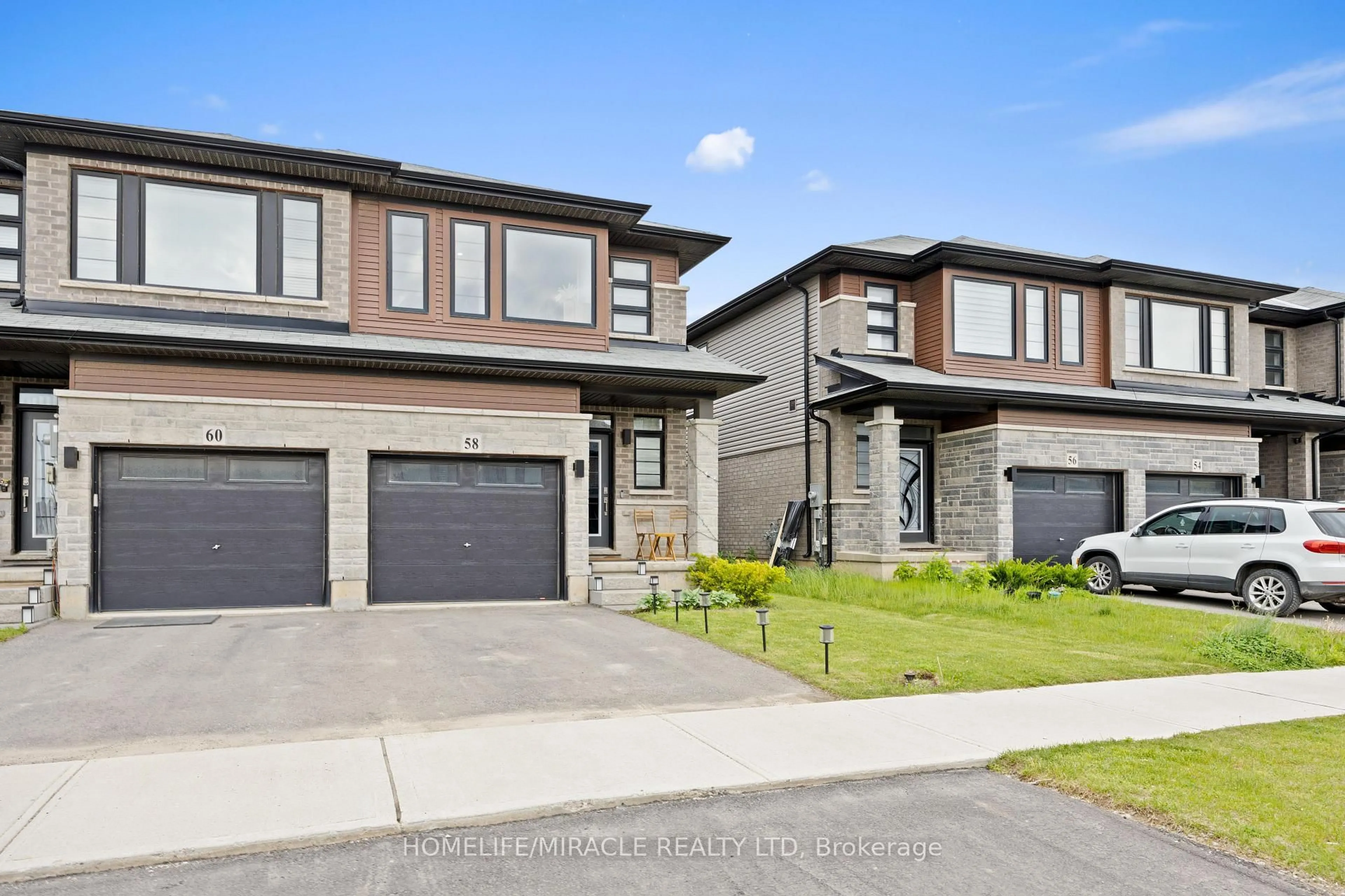 Home with brick exterior material, street for 58 June Callwood Way, Brant Ontario N3T 0V2