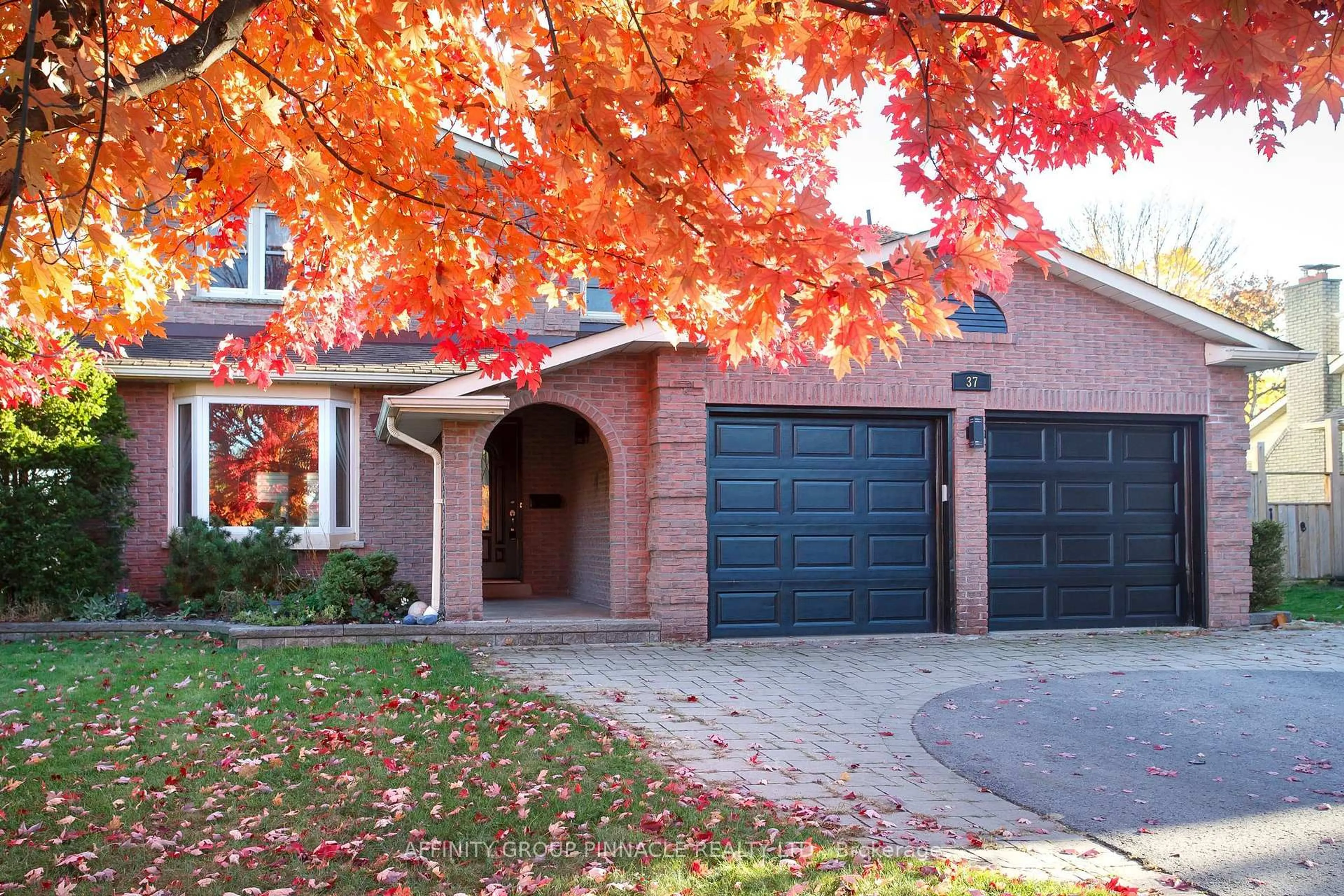 Home with brick exterior material, street for 37 Parkway Ave, Kawartha Lakes Ontario K9V 5J7