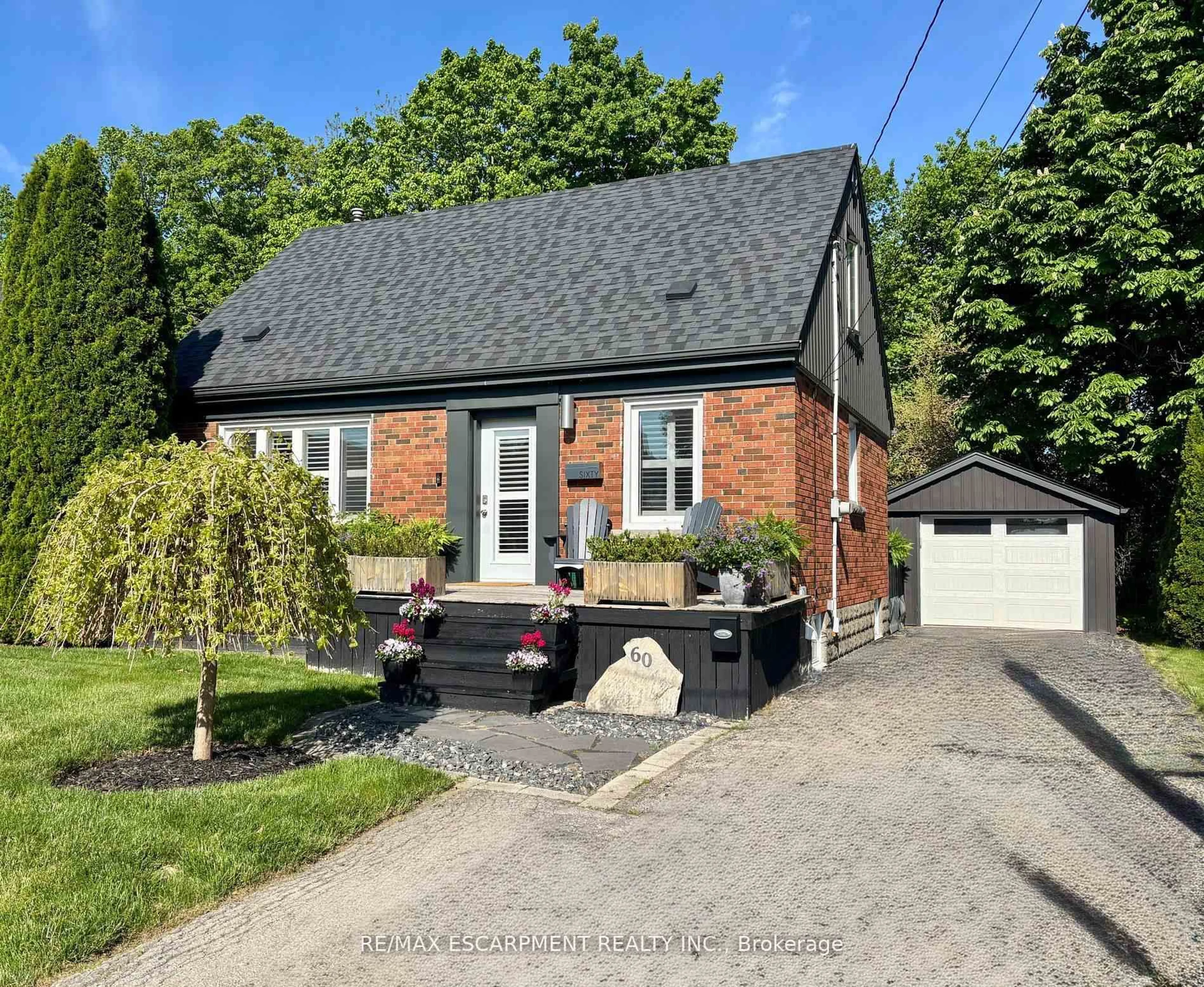 Home with brick exterior material, street for 60 Galbraith Dr, Hamilton Ontario L8G 1Z9