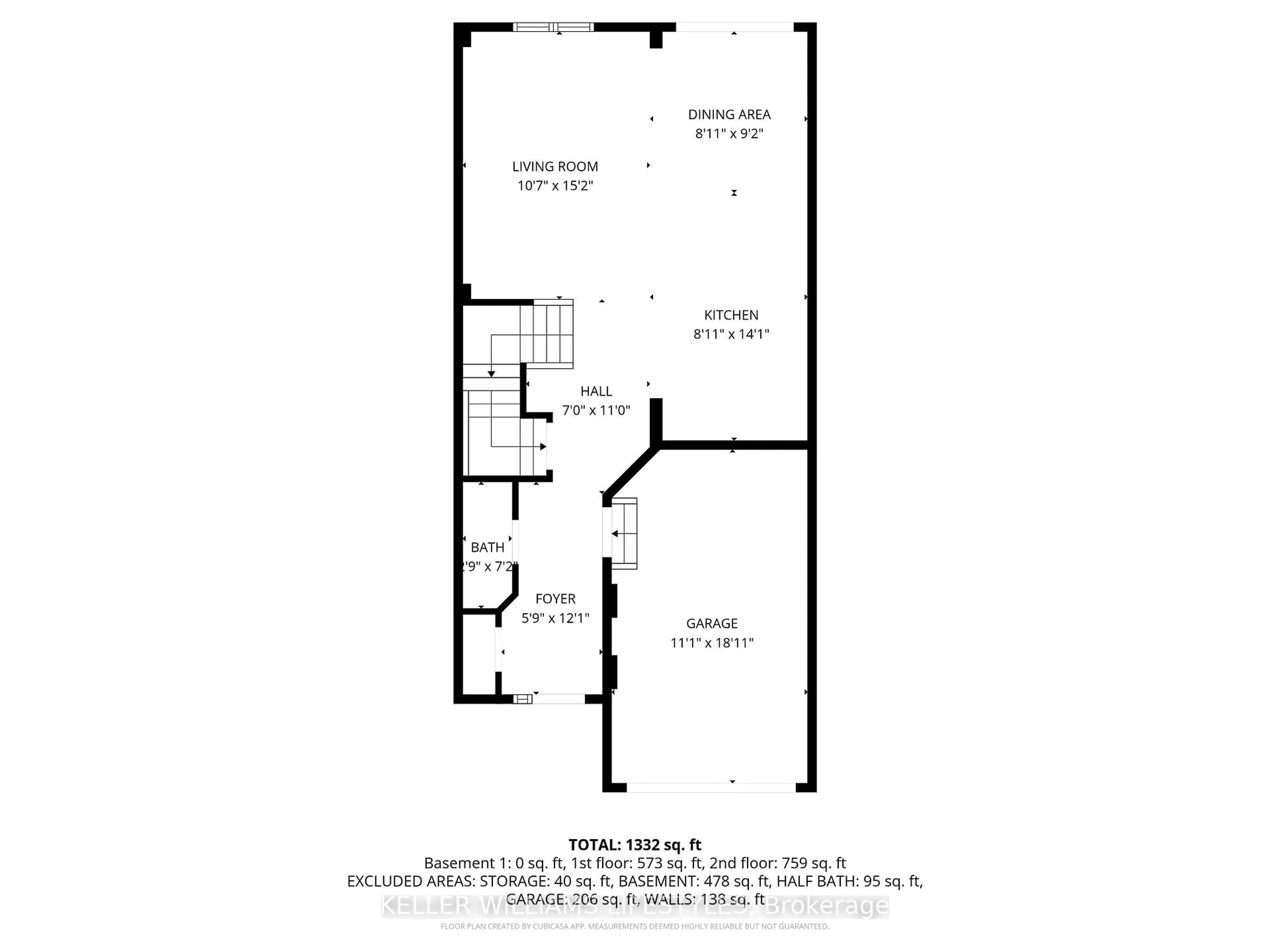 Floor plan for 2723 Asima Dr, London South Ontario N6M 0E9