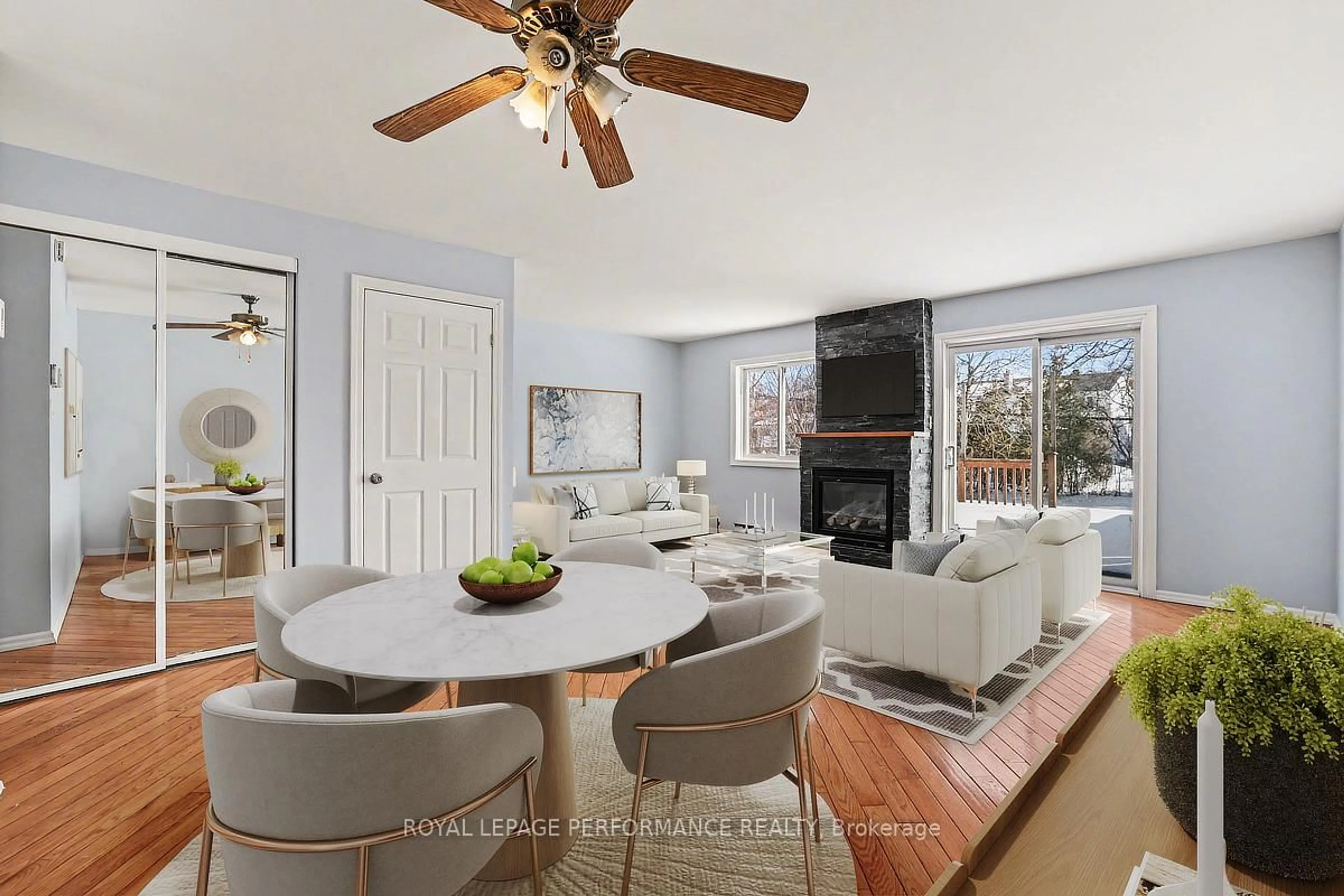 Living room with furniture, unknown for 1367 Cedarcroft Cres, Orleans Ontario K1B 5G8