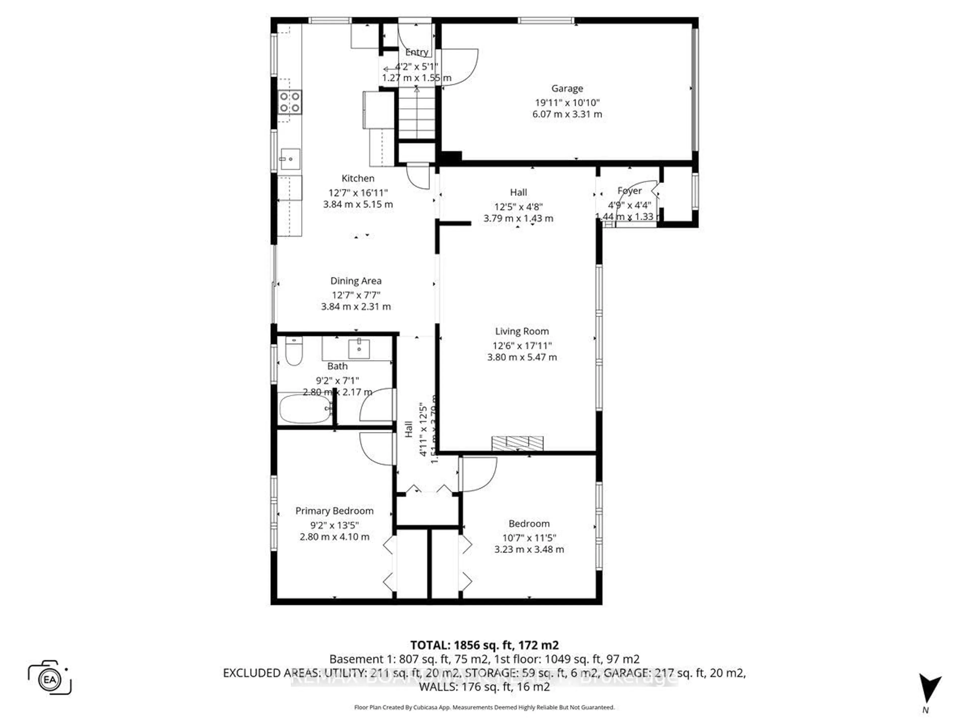Floor plan for 21 Turtleback Way Dr, Ottawa Ontario K2S 1P8