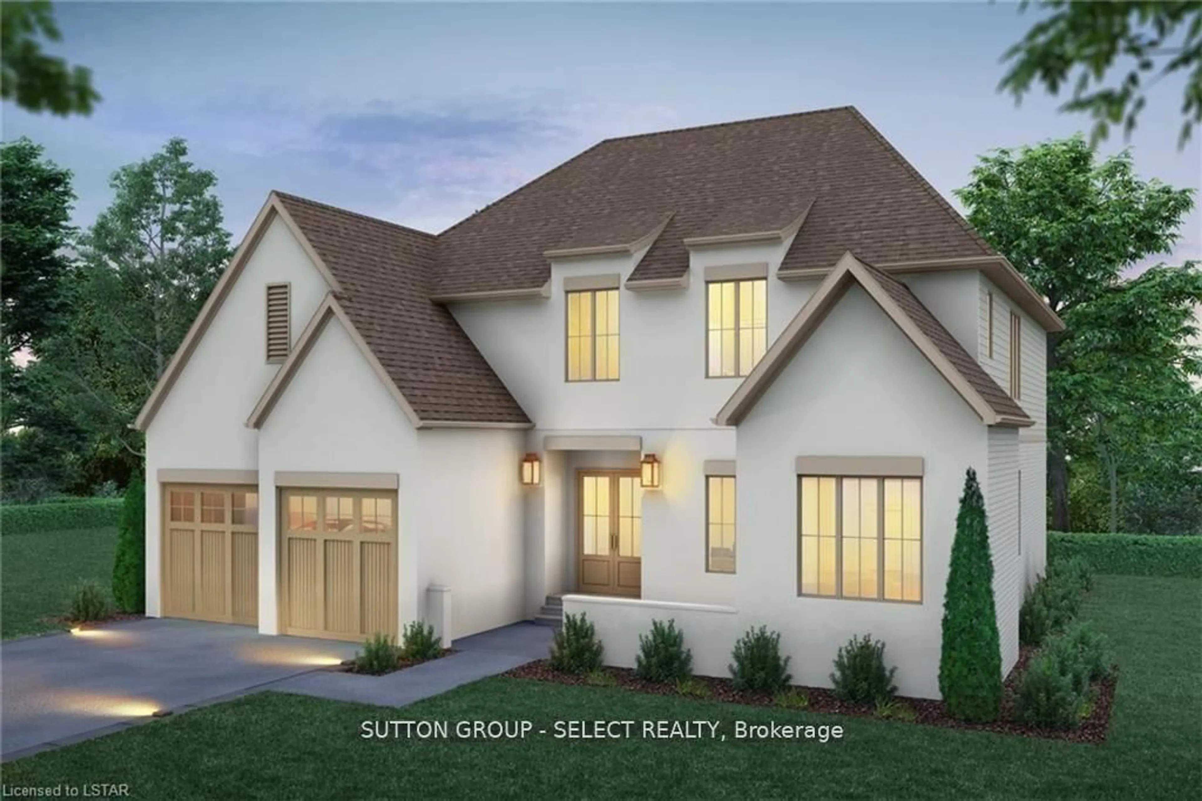 Home with brick exterior material, street for 60 Bayshore Dr, Middlesex Centre Ontario N0L 1R0