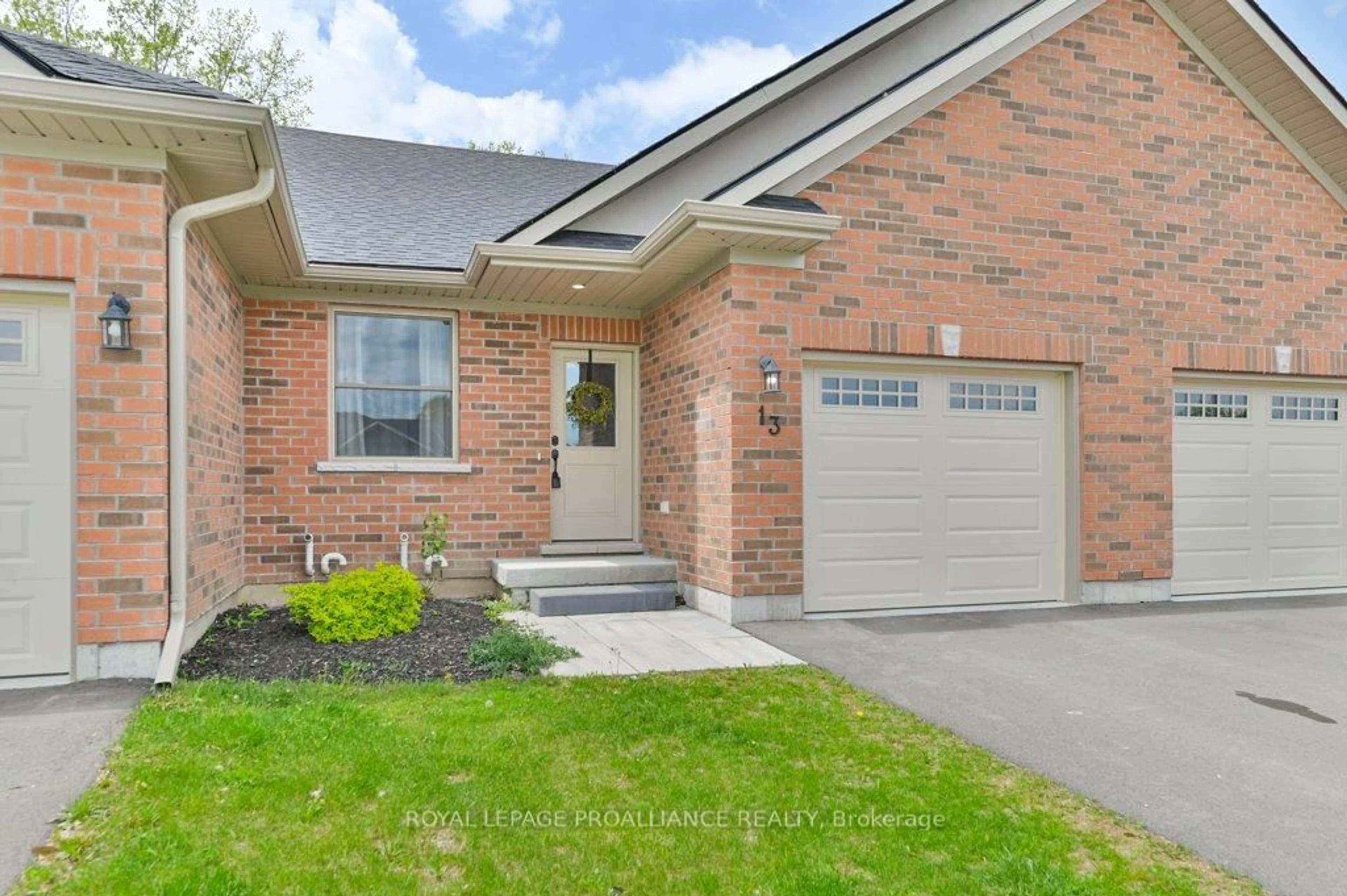 Home with brick exterior material, street for 13 Carrick St, Stirling Ontario K0K 3E0