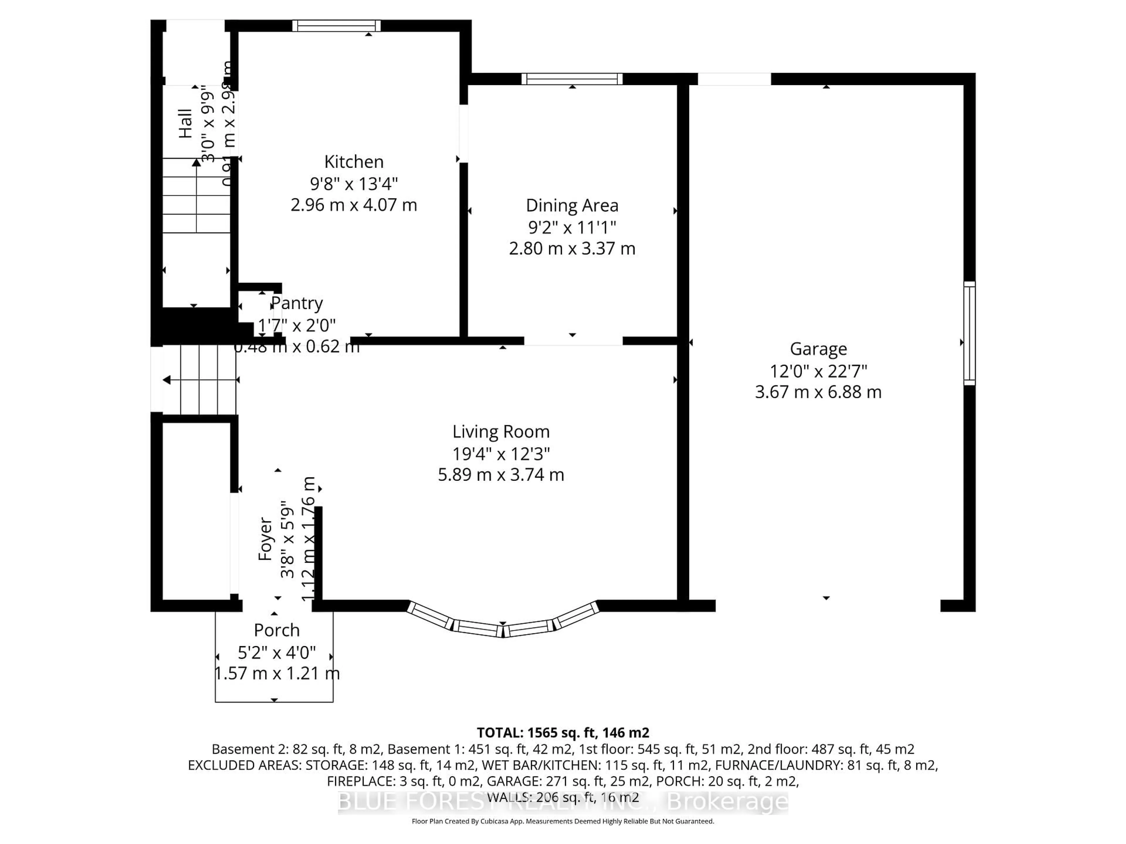 Floor plan for 35 Rollscourt Gdns, London North Ontario N6G 1L9