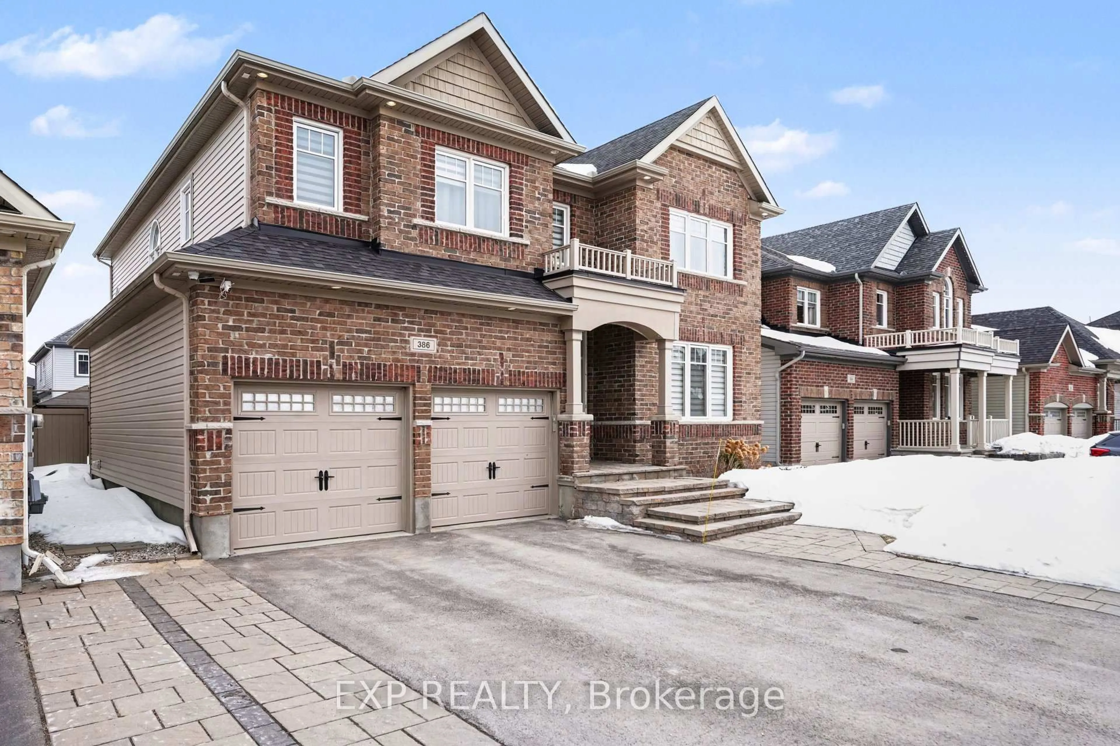 Home with brick exterior material, street for 386 Andalusian Cres, Ottawa Ontario K2V 0C3
