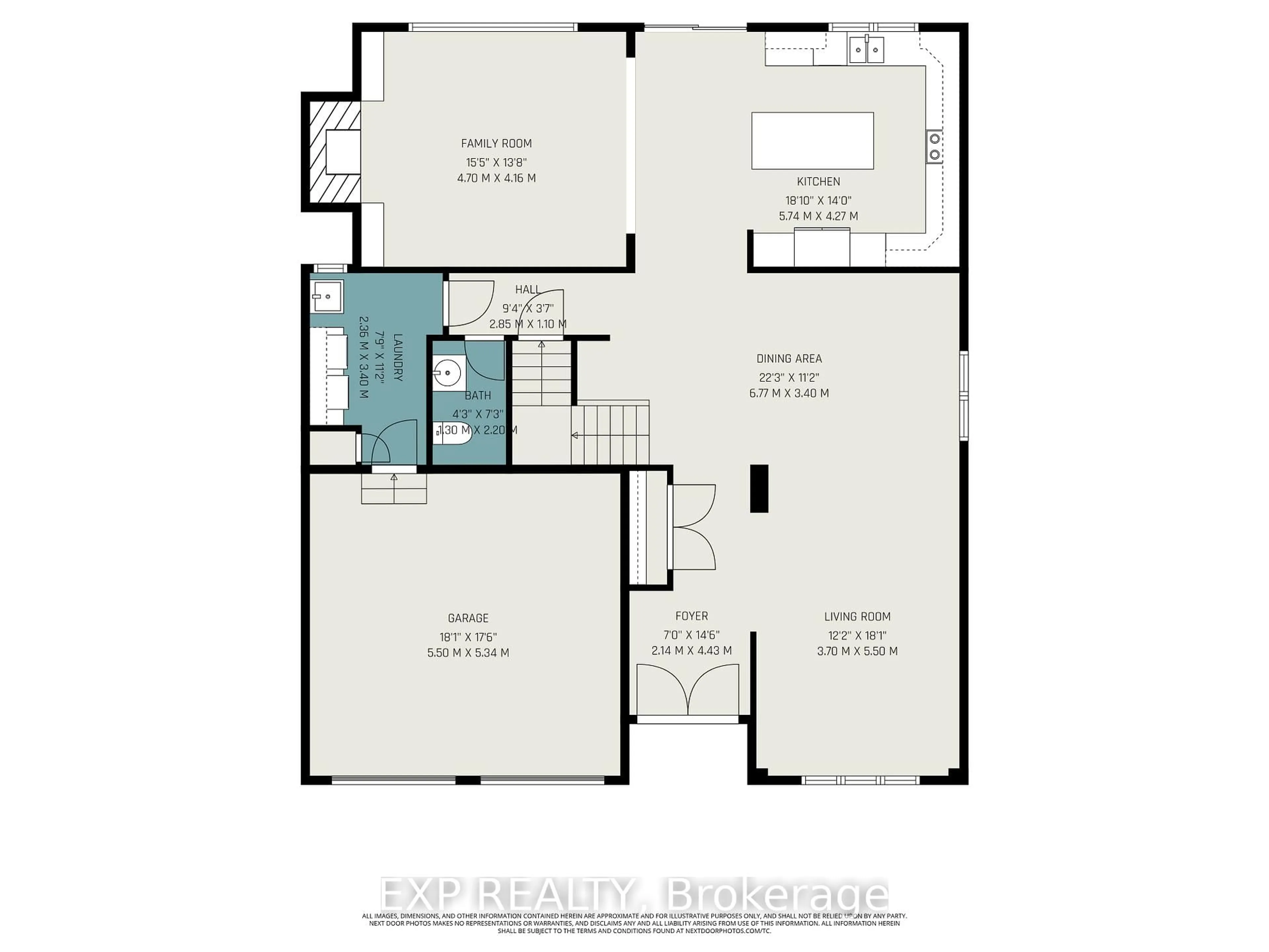 Floor plan for 386 Andalusian Cres, Ottawa Ontario K2V 0C3