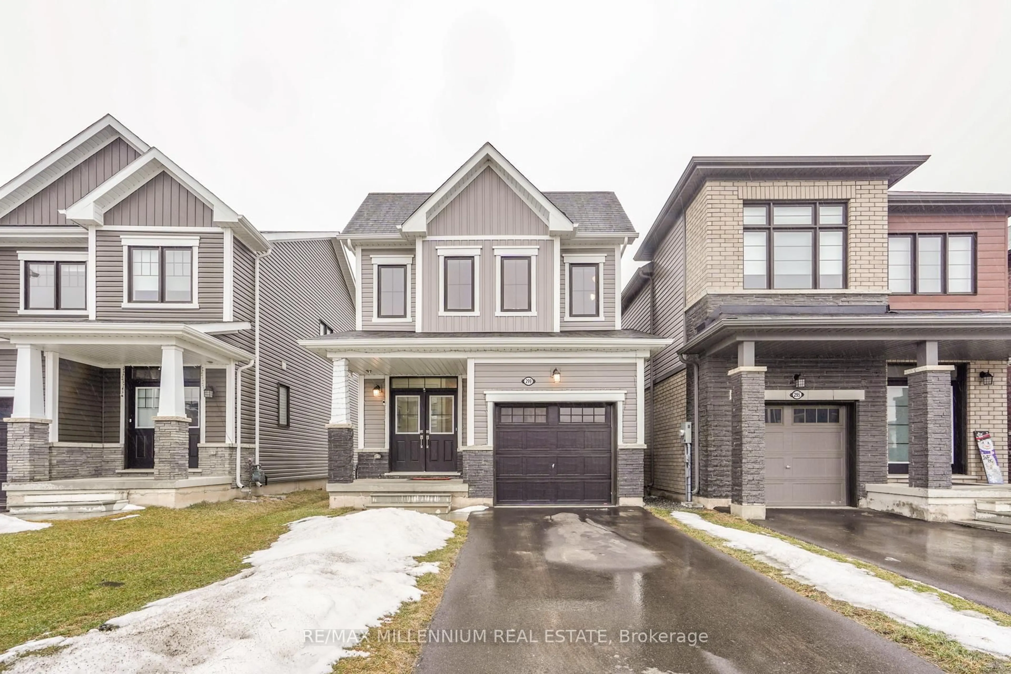 Home with brick exterior material, street for 299 Vanilla Tr, Thorold Ontario L2V 0K8