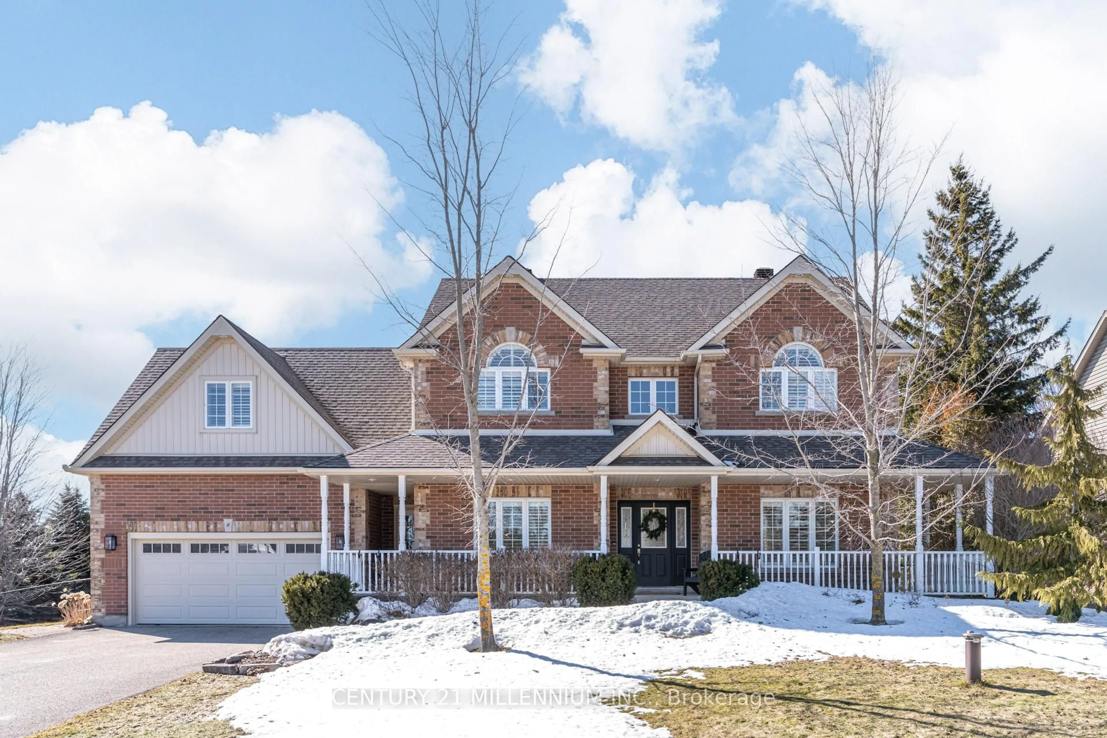 Home with brick exterior material, street for 8 Madill Dr, Mono Ontario L9W 6G3