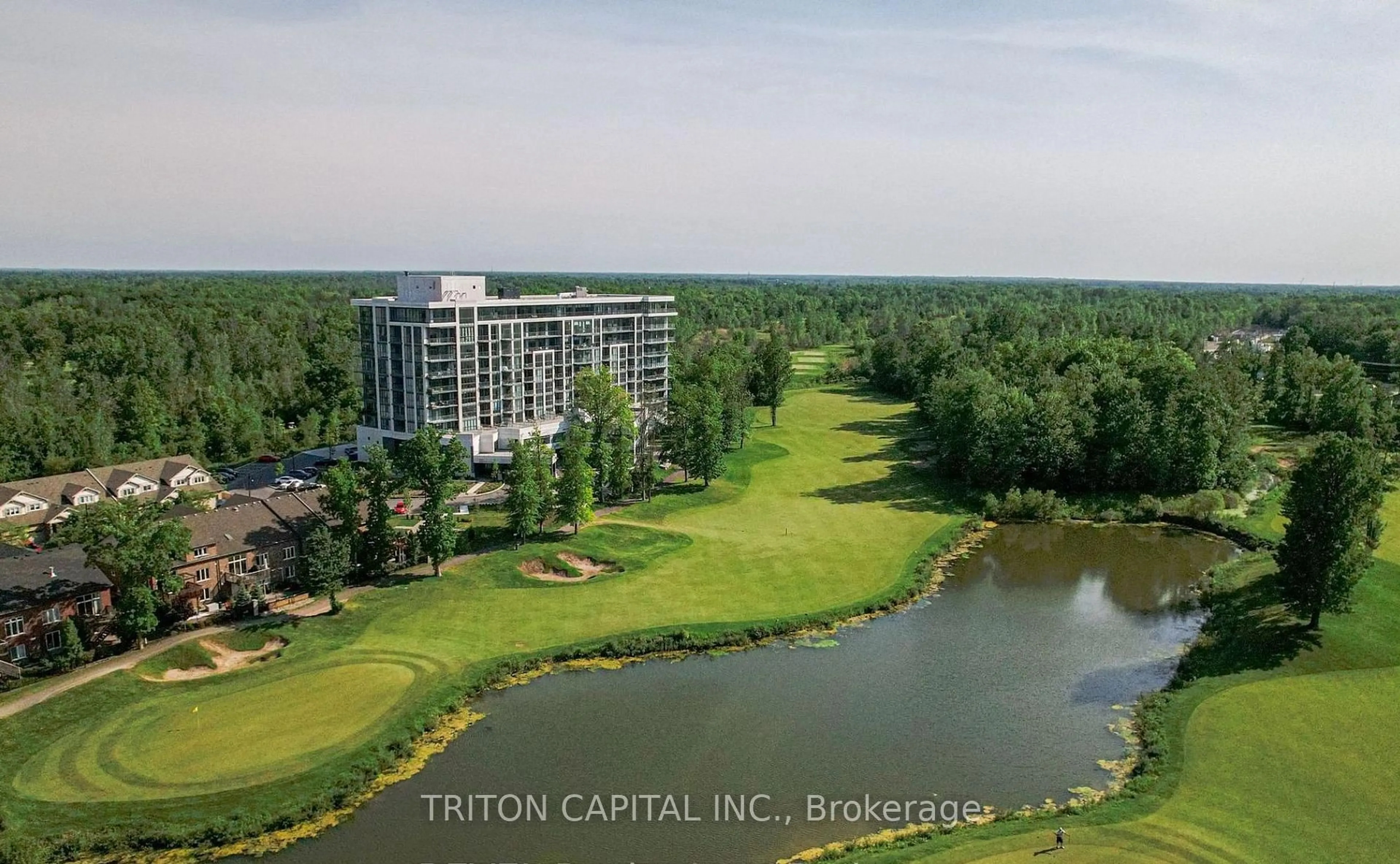 A pic from outside/outdoor area/front of a property/back of a property/a pic from drone, water/lake/river/ocean view for 7711 Green Vista Gate #1003, Niagara Falls Ontario L2G 0Y8