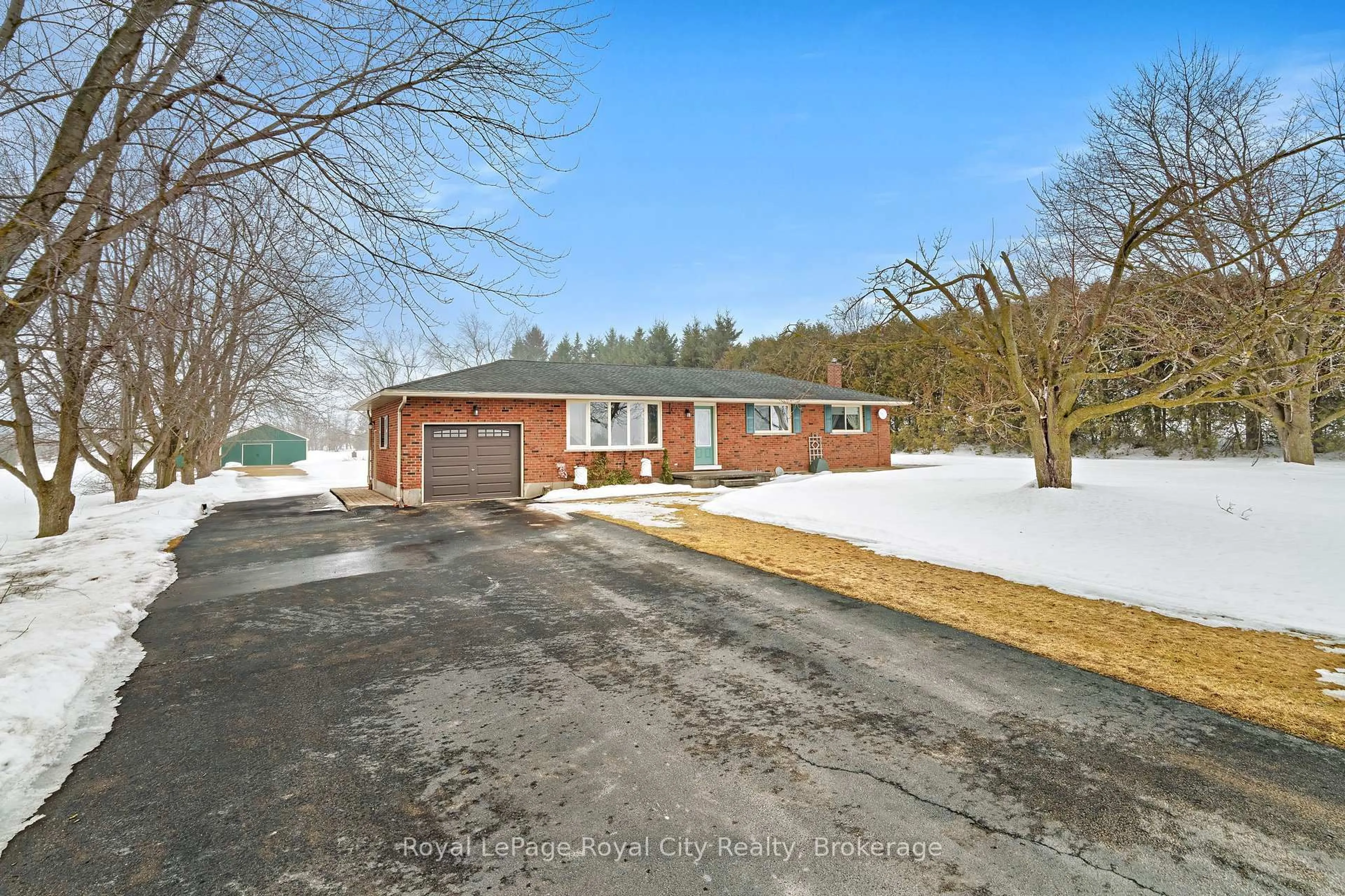 A pic from outside/outdoor area/front of a property/back of a property/a pic from drone, street for 6800 Gerrie Rd, Centre Wellington Ontario N0B 1S0