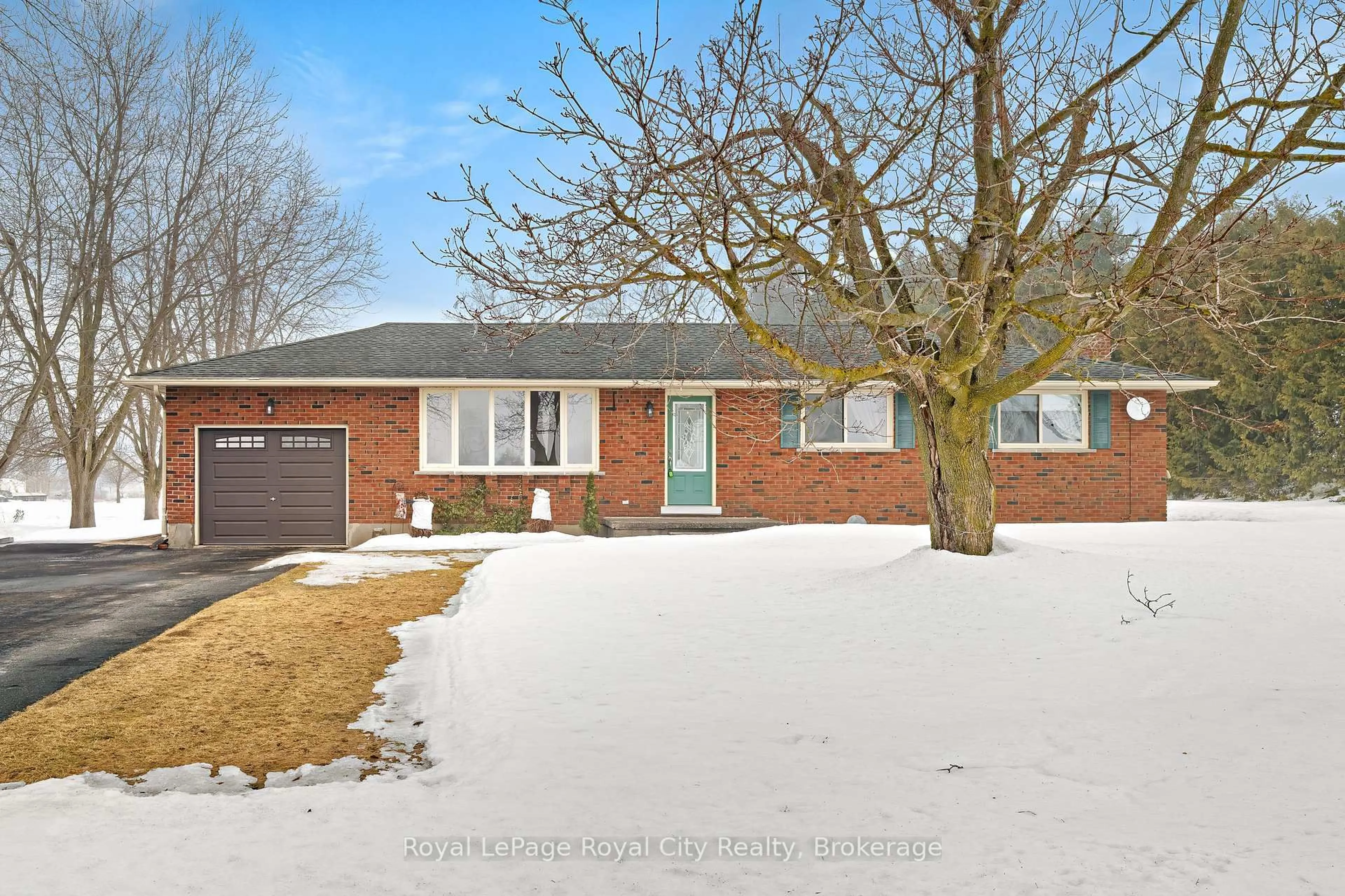 Home with brick exterior material, street for 6800 Gerrie Rd, Centre Wellington Ontario N0B 1S0
