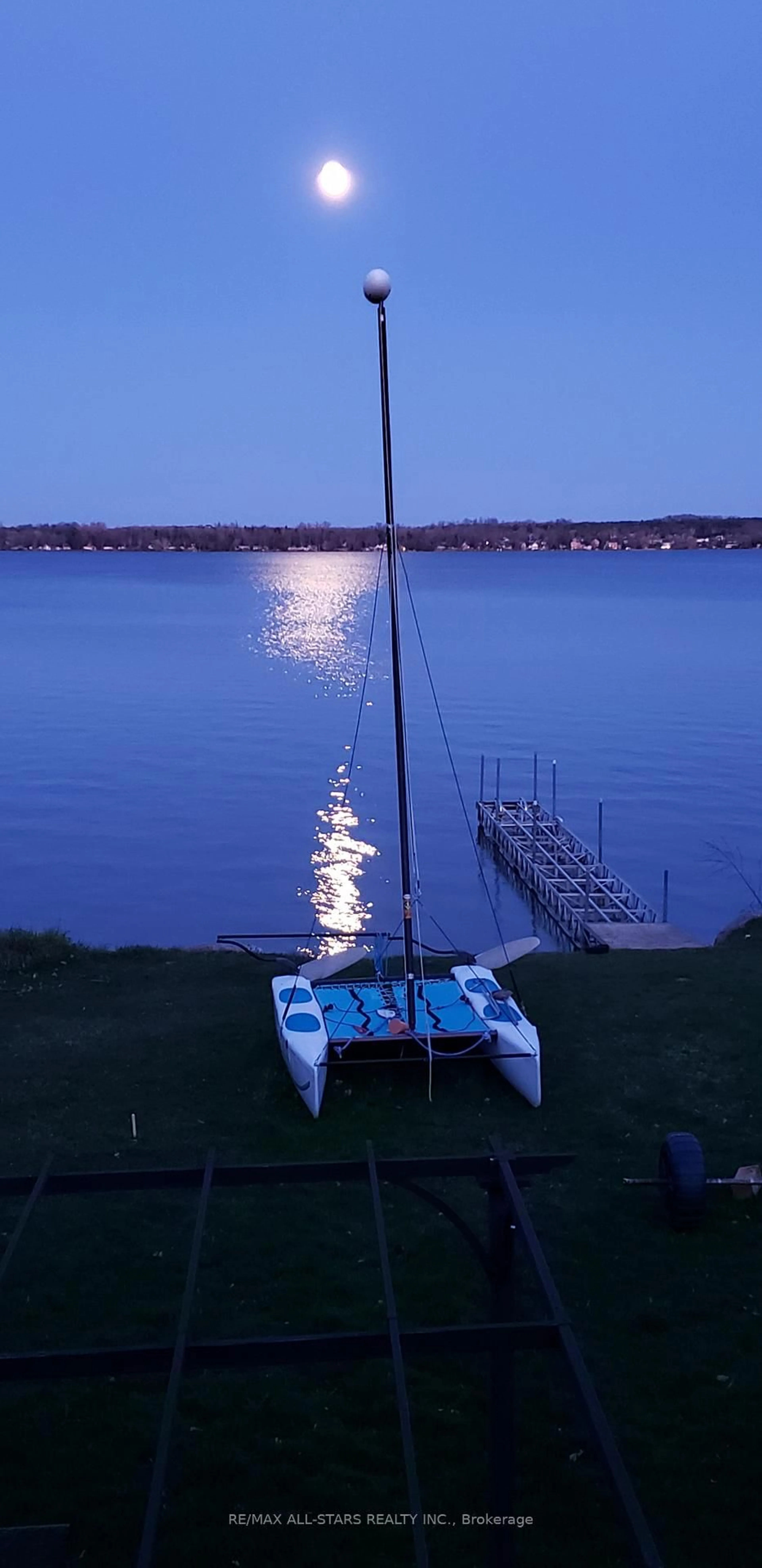 A pic from outside/outdoor area/front of a property/back of a property/a pic from drone, water/lake/river/ocean view for 73 Sugar Bush Tr, Kawartha Lakes Ontario K0M 2C0