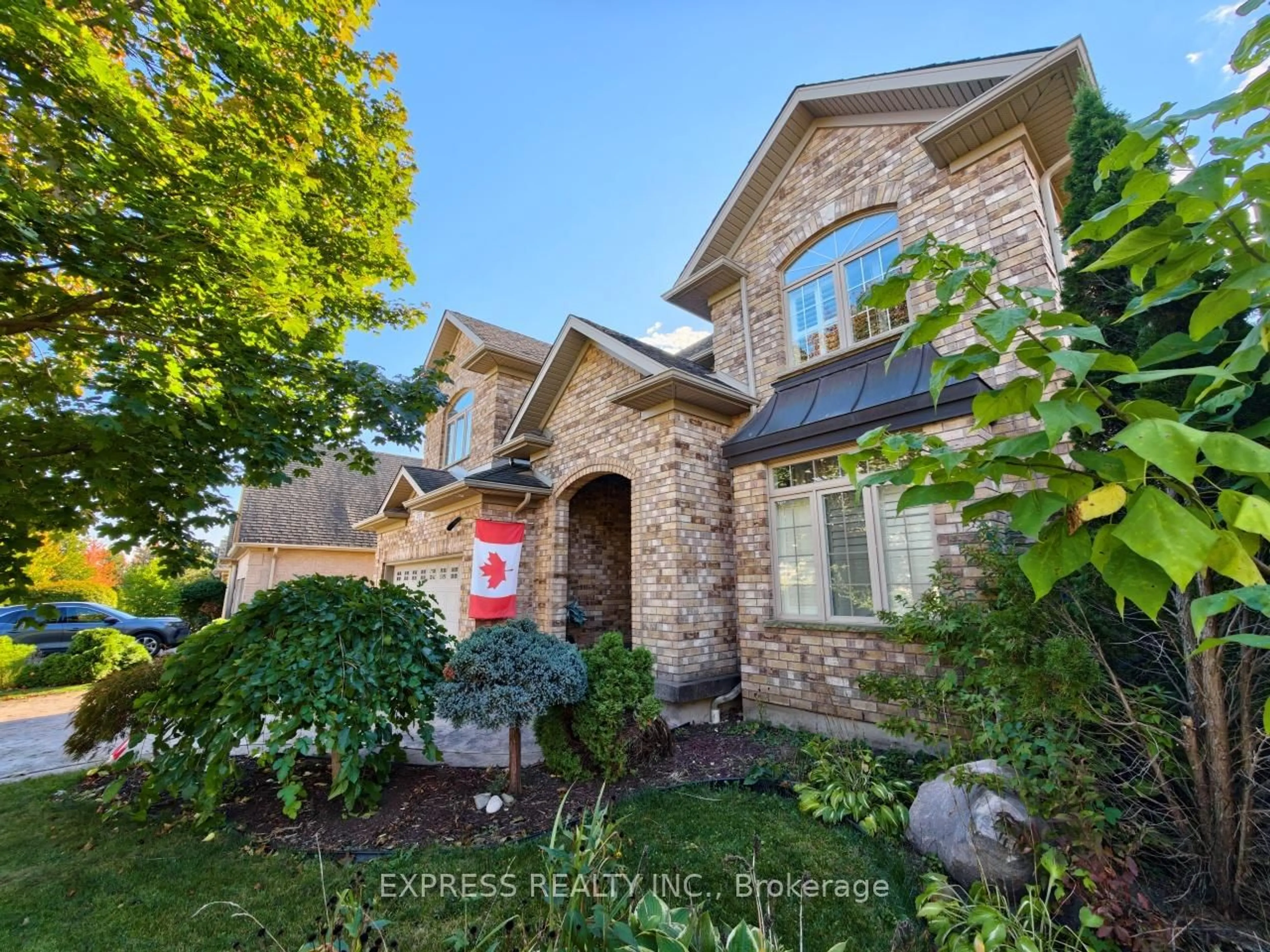 Home with brick exterior material, street for 225 Terrace Wood Cres, Kitchener Ontario N2P 2T3