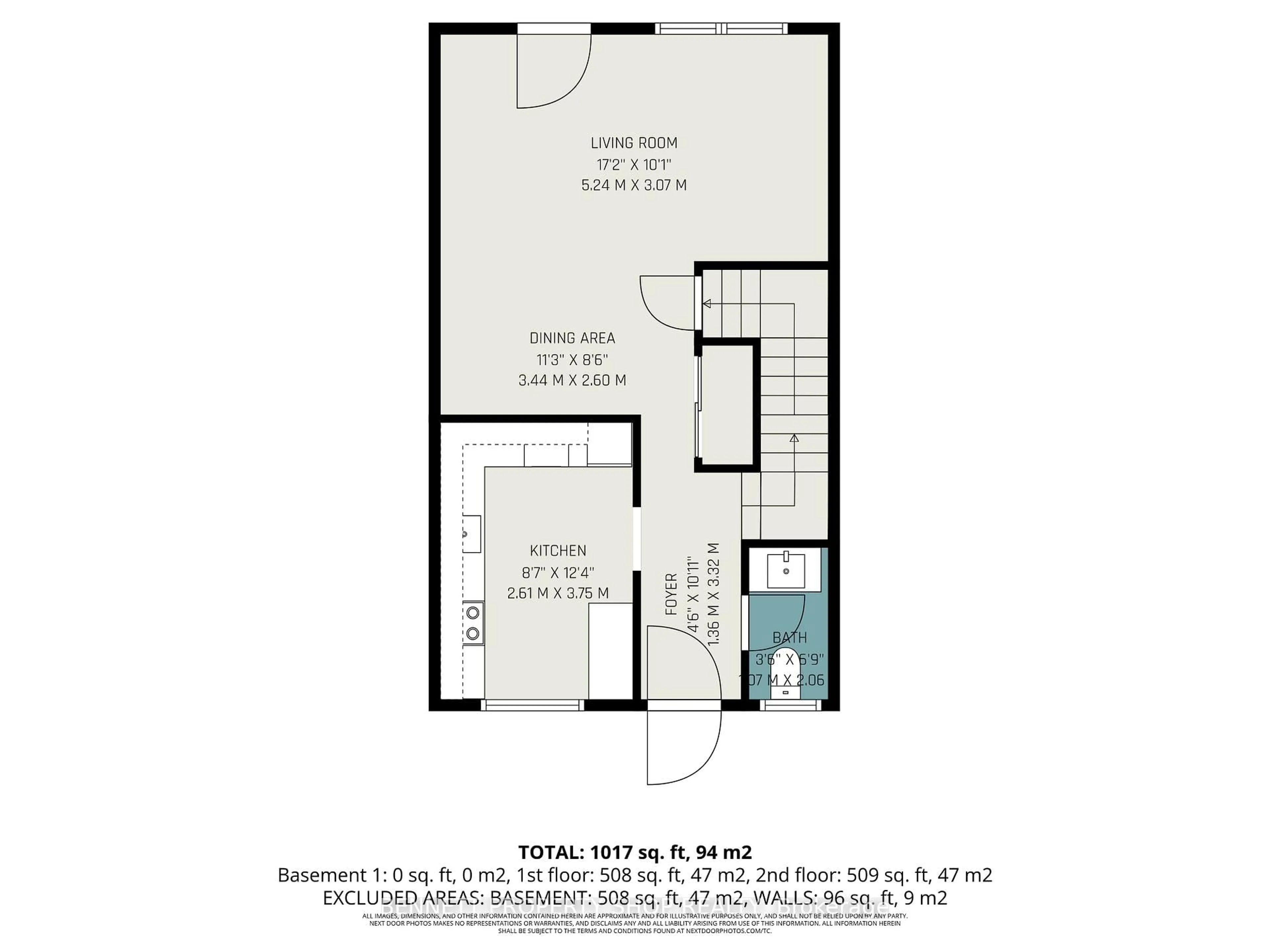 Floor plan for 37 Pixley Private, Ottawa Ontario K1G 4C3