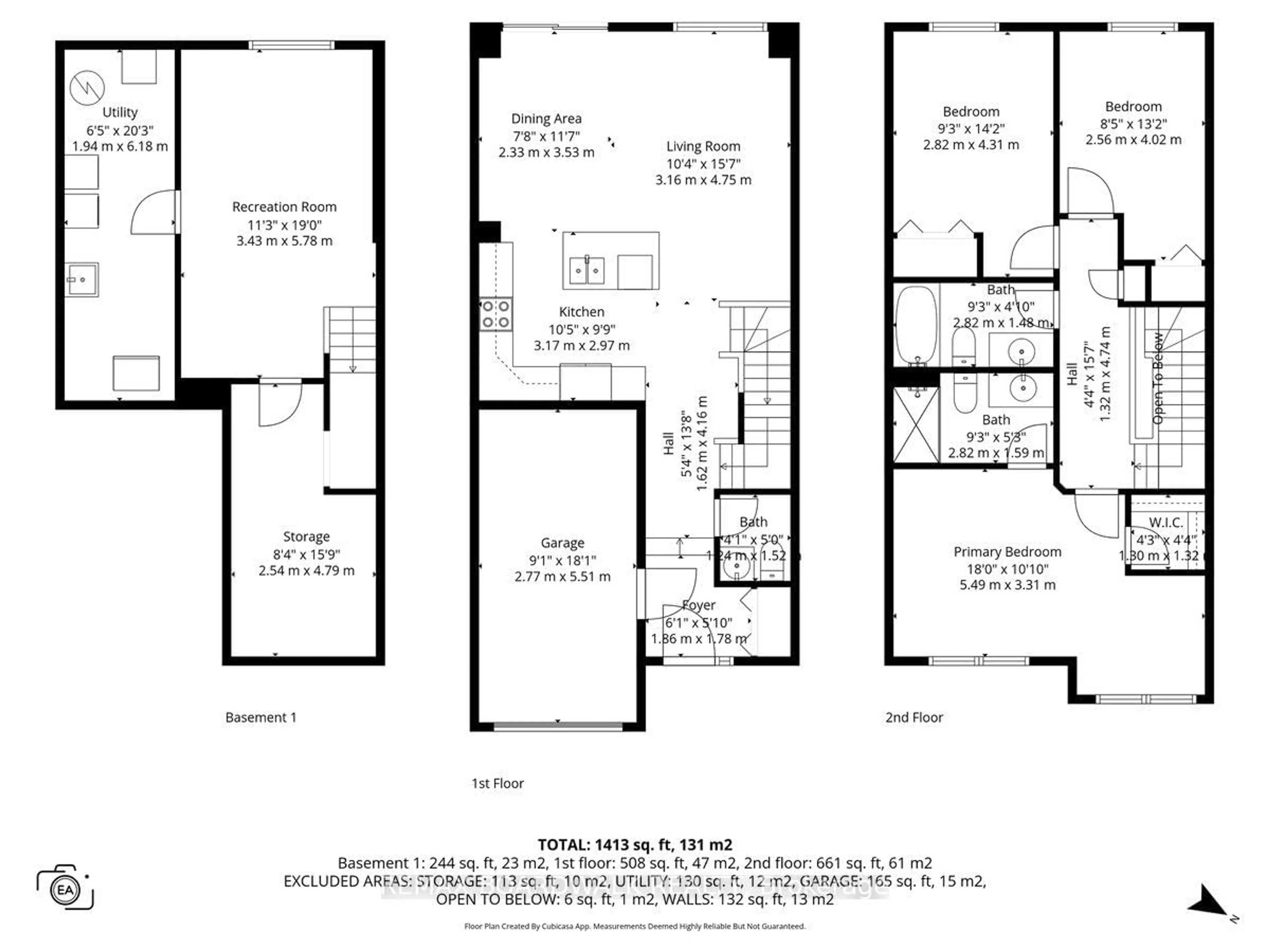 Floor plan for 783 Cobble Hill Dr, Ottawa Ontario K2J 0C3