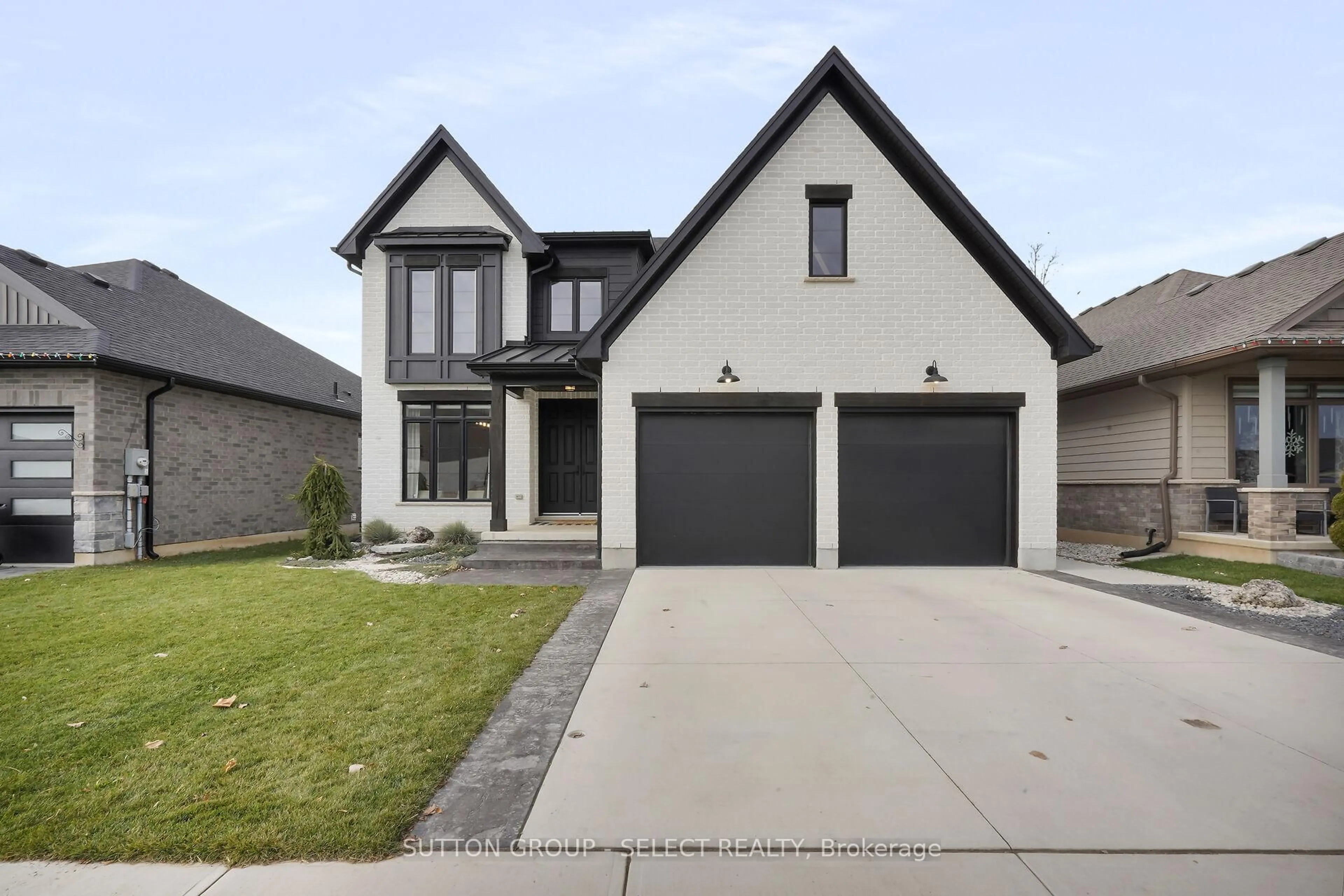 Home with brick exterior material, street for 173 Collins Way, Strathroy-Caradoc Ontario N7G 0G2