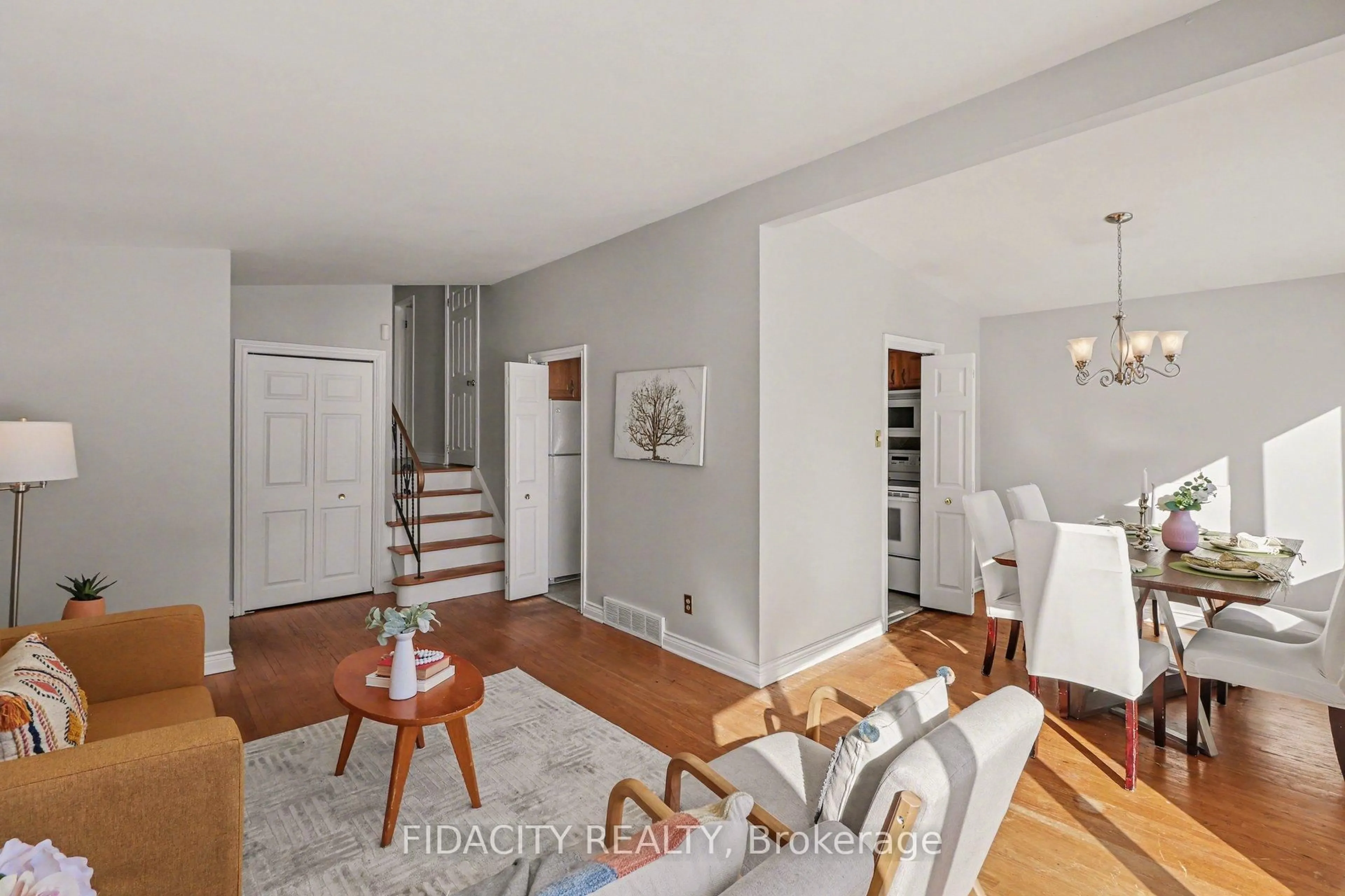 Living room with furniture, unknown for 1933 Connecticut Ave, Ottawa Ontario K1H 6Y3