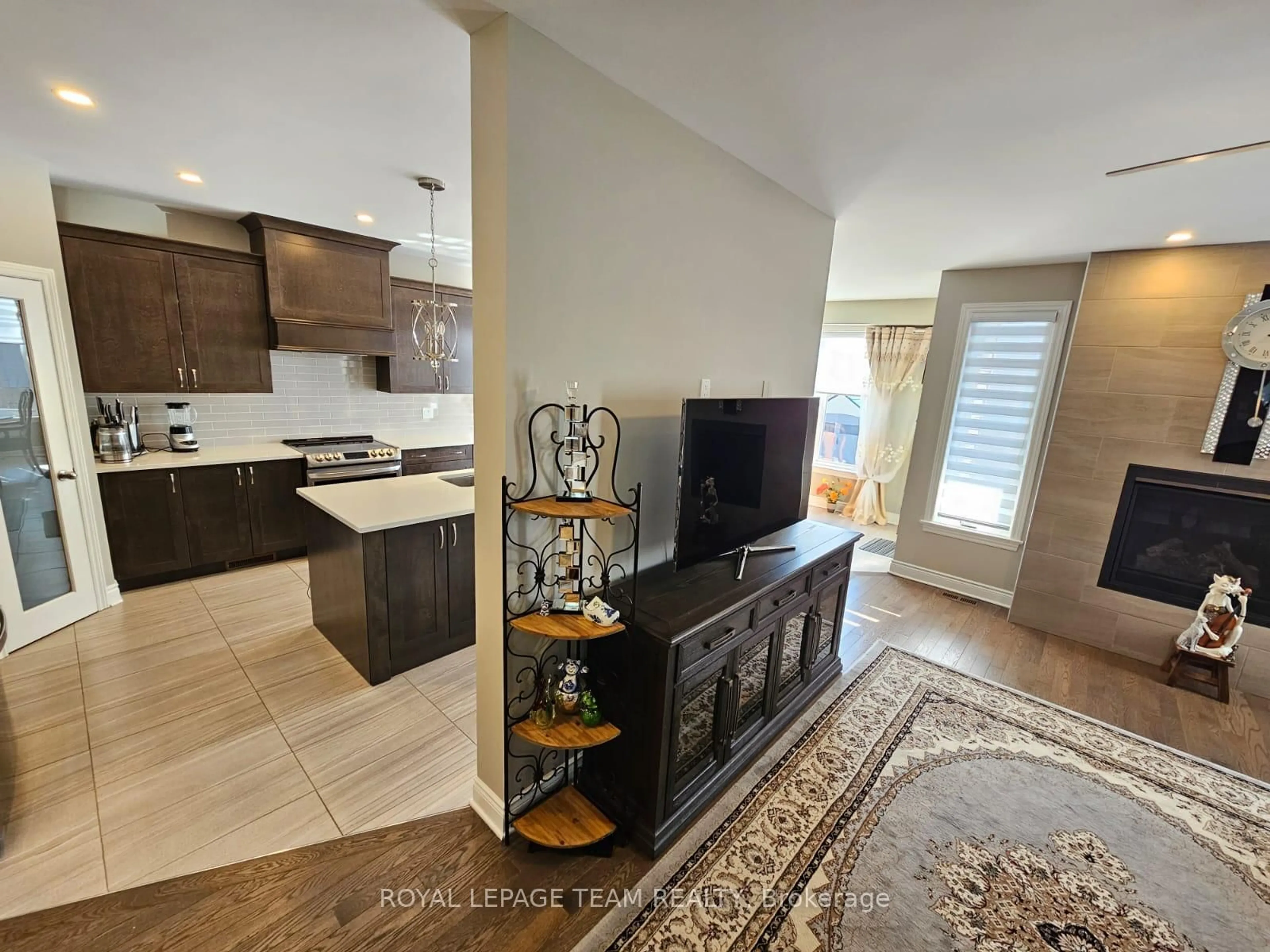 Open concept kitchen, ceramic/tile floor for 70 Morris St, Carleton Place Ontario K7C 0A4