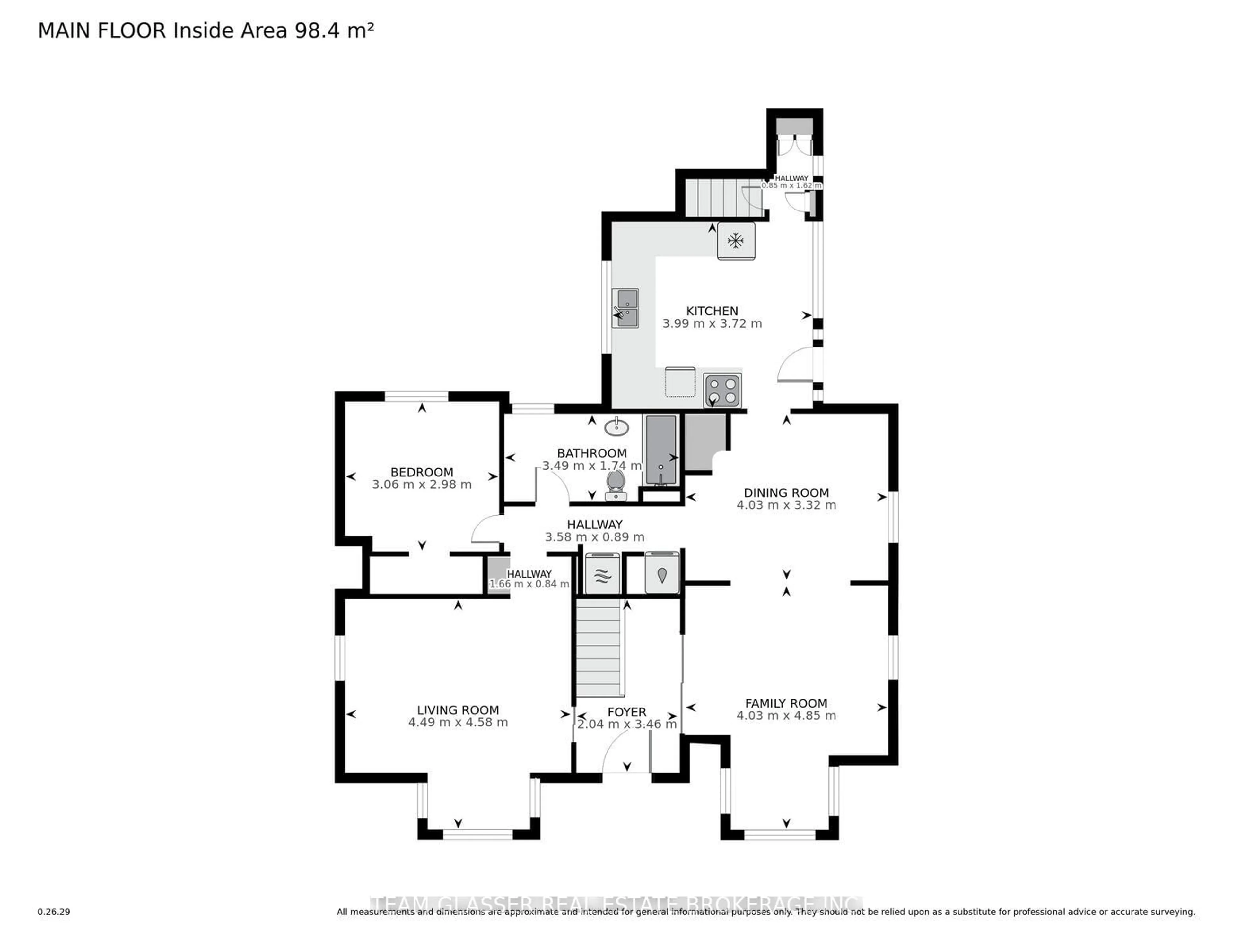 Floor plan for 344 Talbot St, Aylmer Ontario N5H 1K4