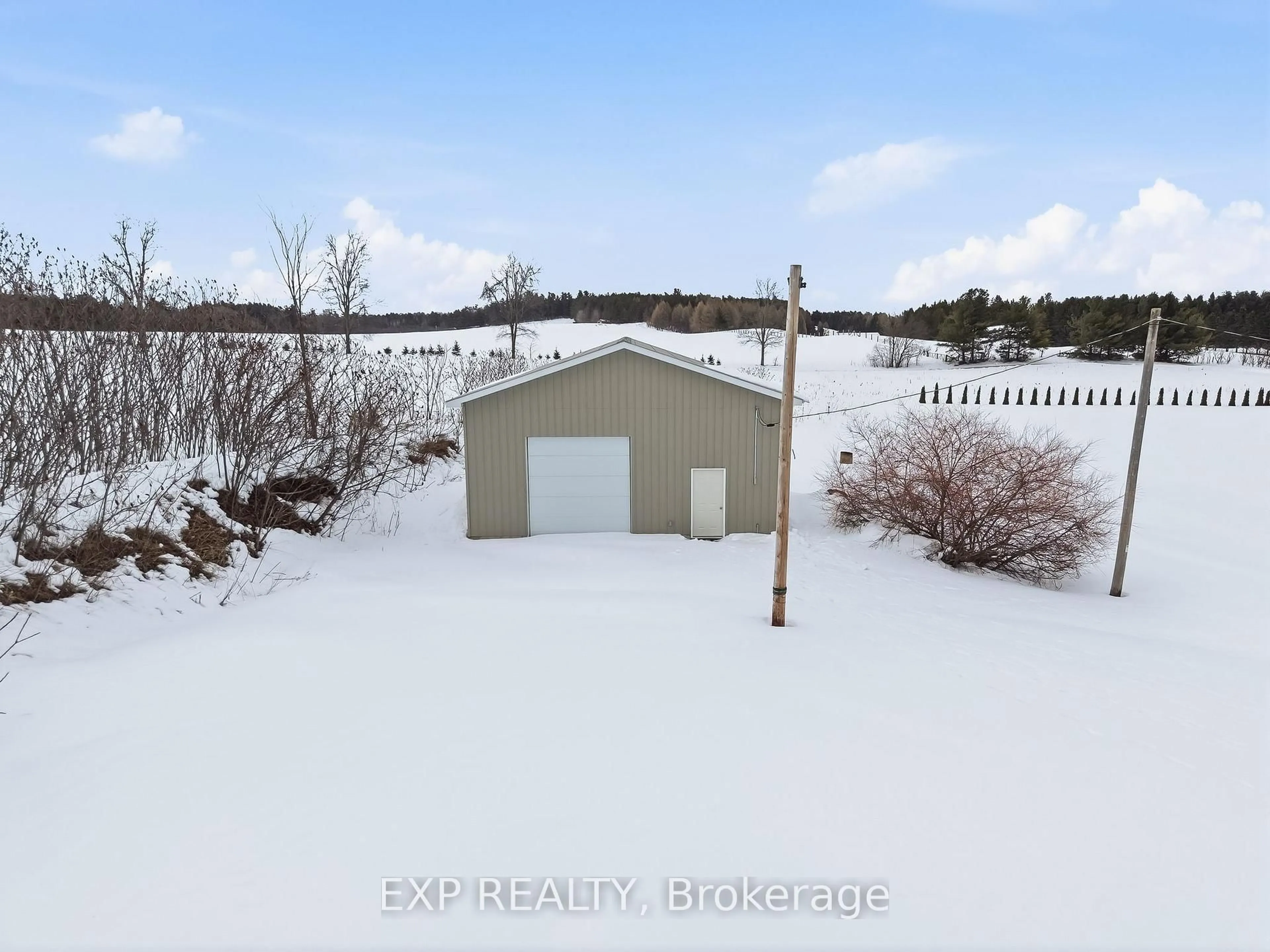 A pic from outside/outdoor area/front of a property/back of a property/a pic from drone, unknown for 153 Ward Lane, Alnwick/Haldimand Ontario K0K 2G0