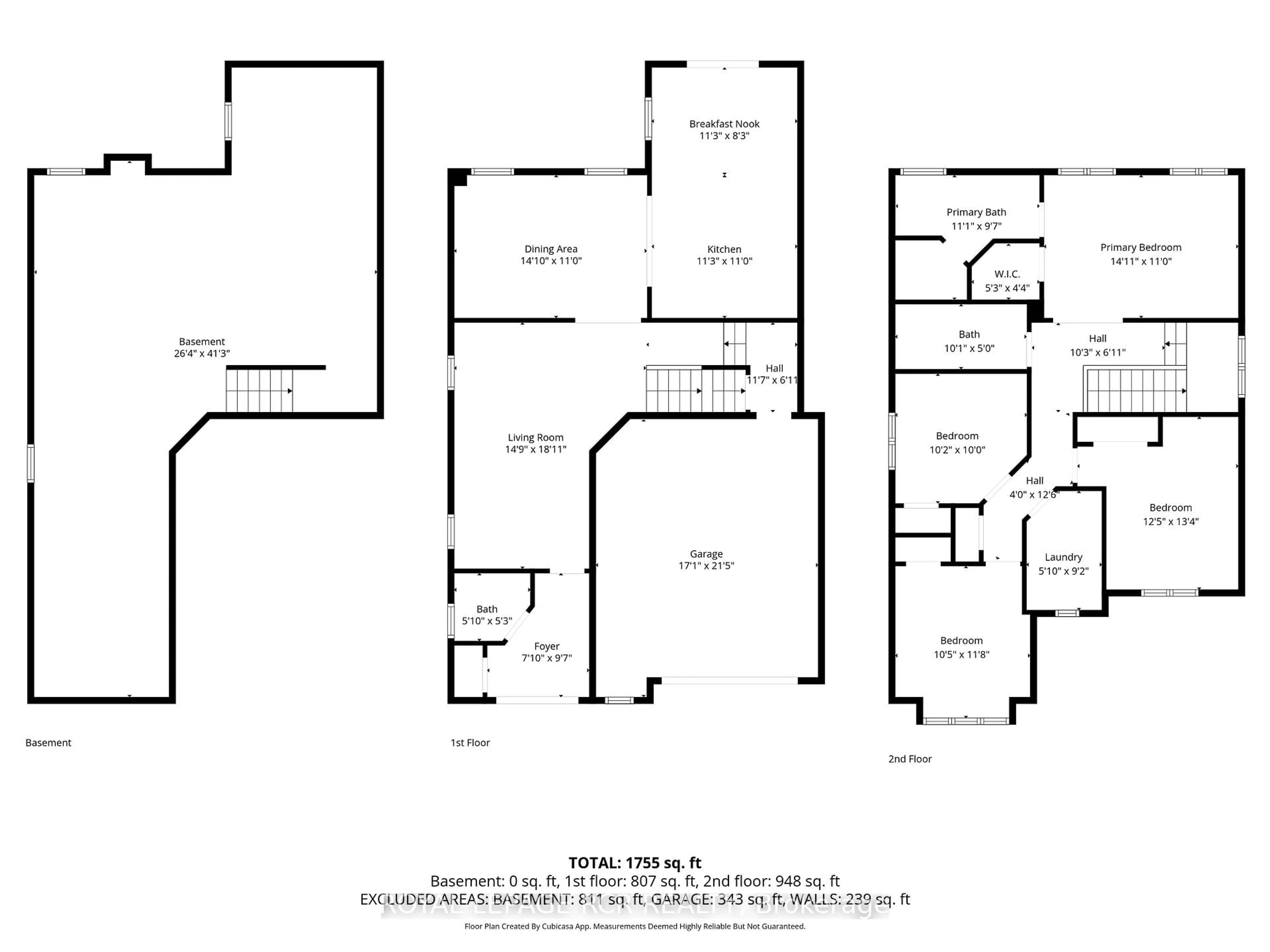 Floor plan for 264 Johnson Dr, Shelburne Ontario L9V 3V7