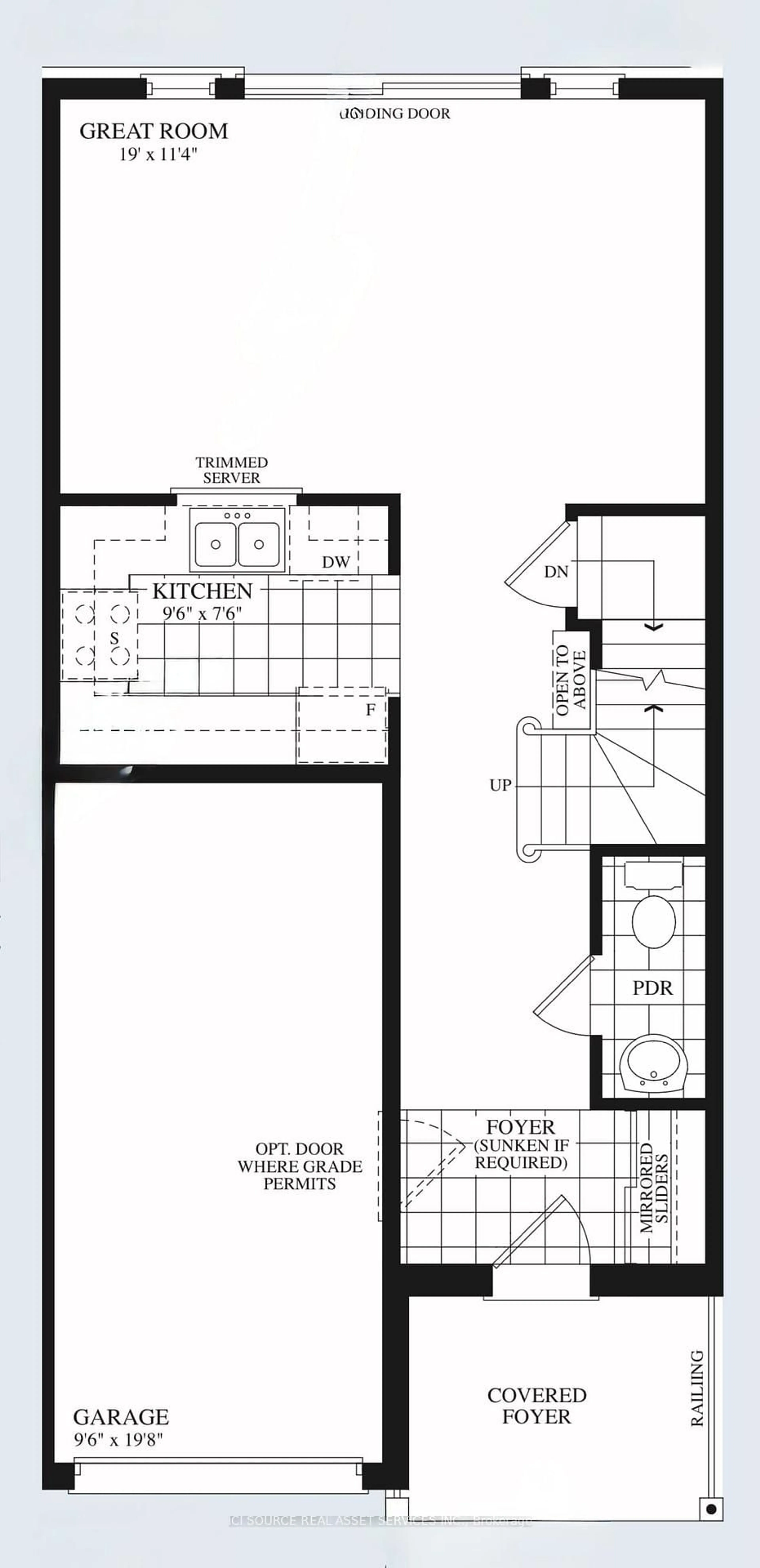 Floor plan for 58 Blue Sky Tr, Hamilton Ontario L8B 0X6