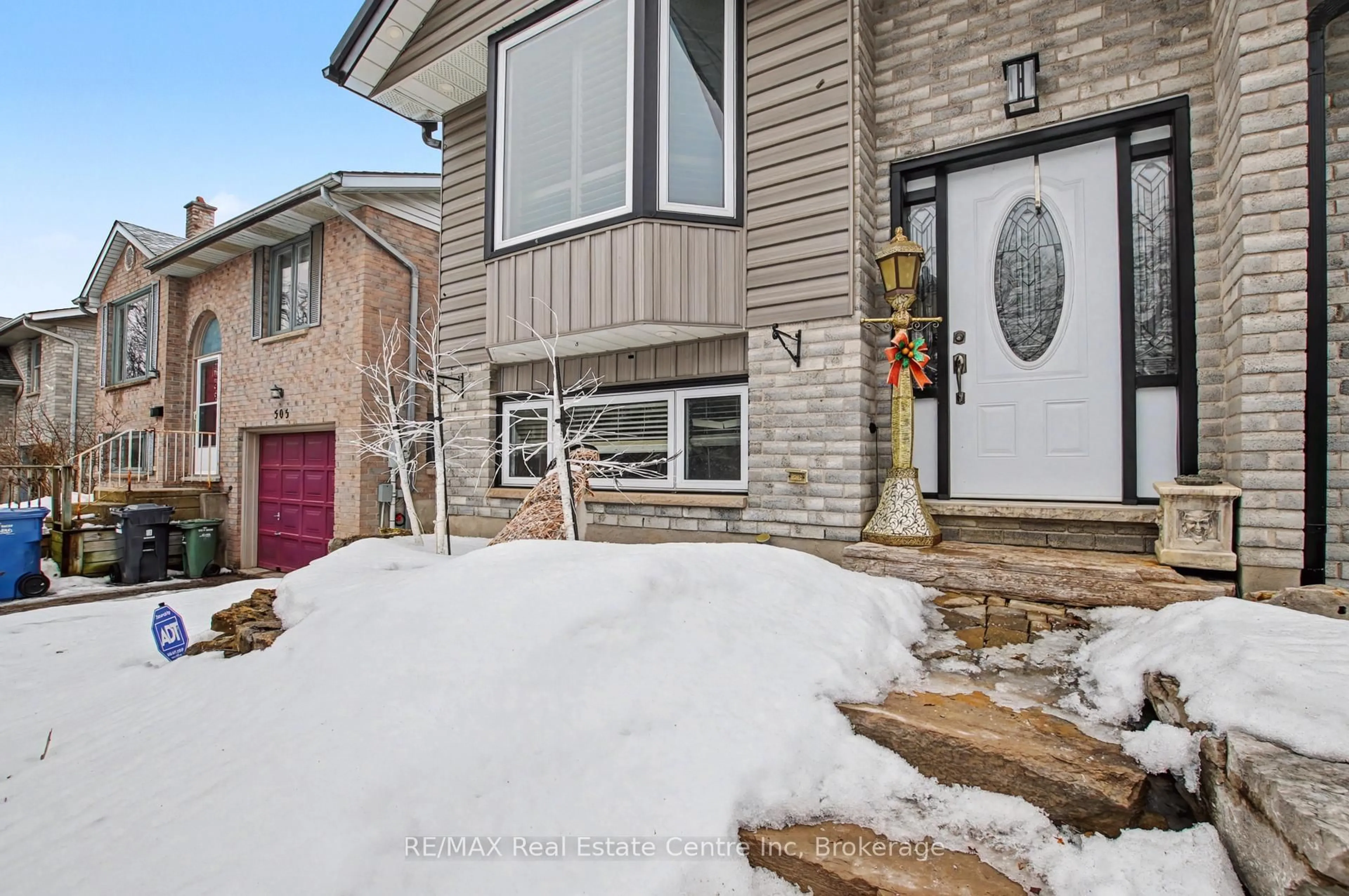 Home with brick exterior material, street for 503 Whitelaw Rd, Guelph Ontario N1K 1E7