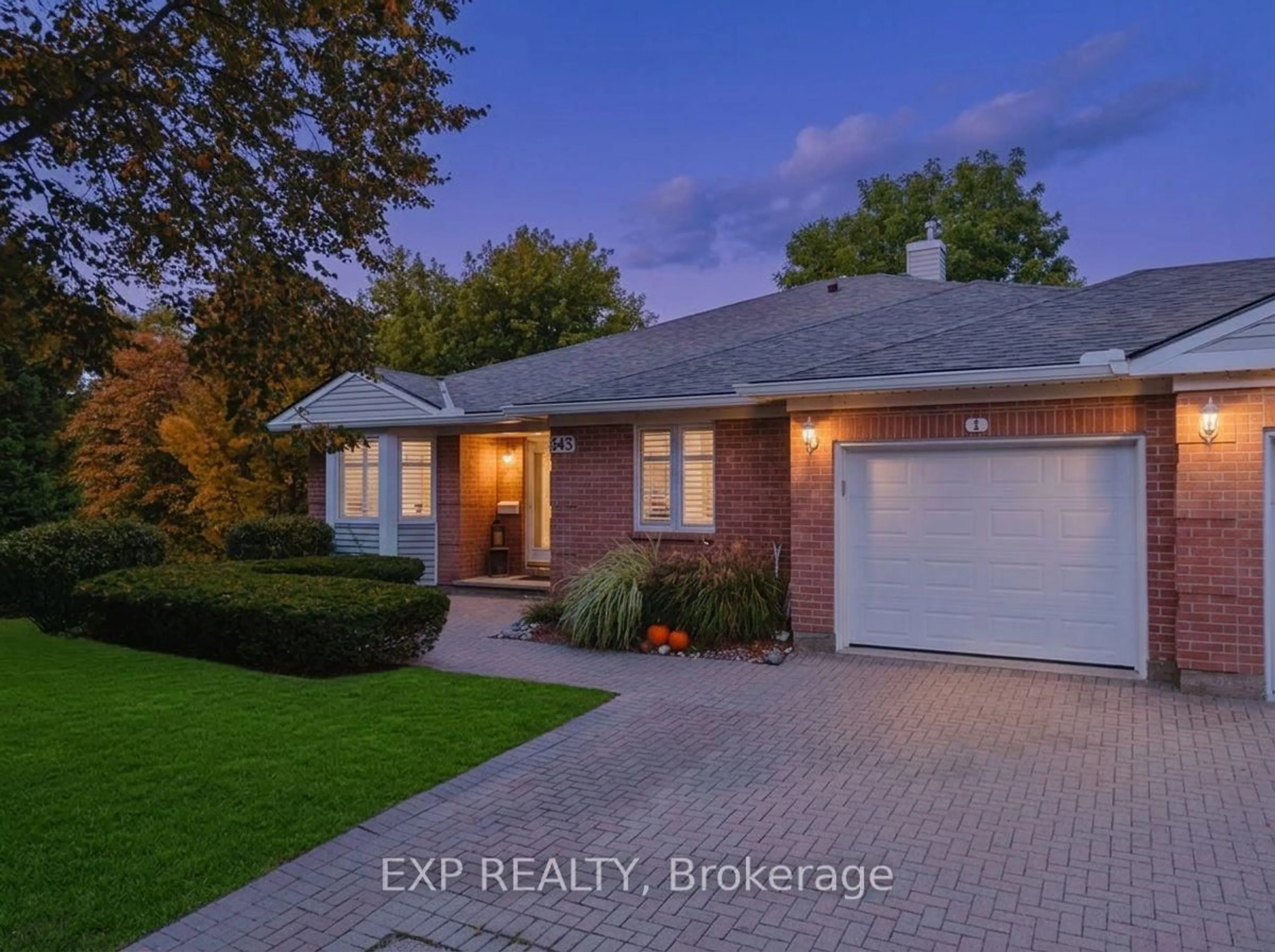 Home with brick exterior material, street for 343 George St #1, Cambridge Ontario N1S 4X7